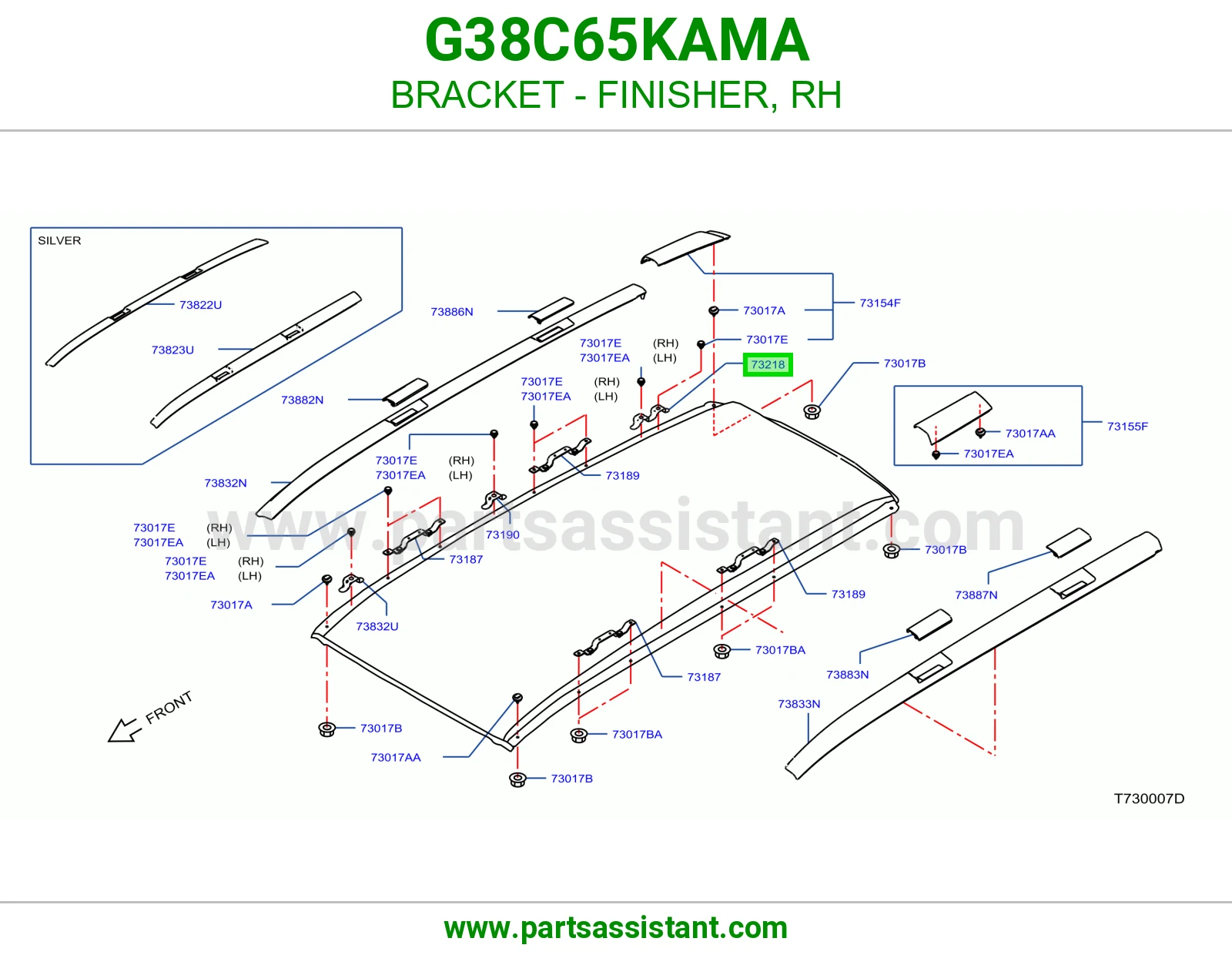 قاعدة تلبيسة يمين G38C65KAMA