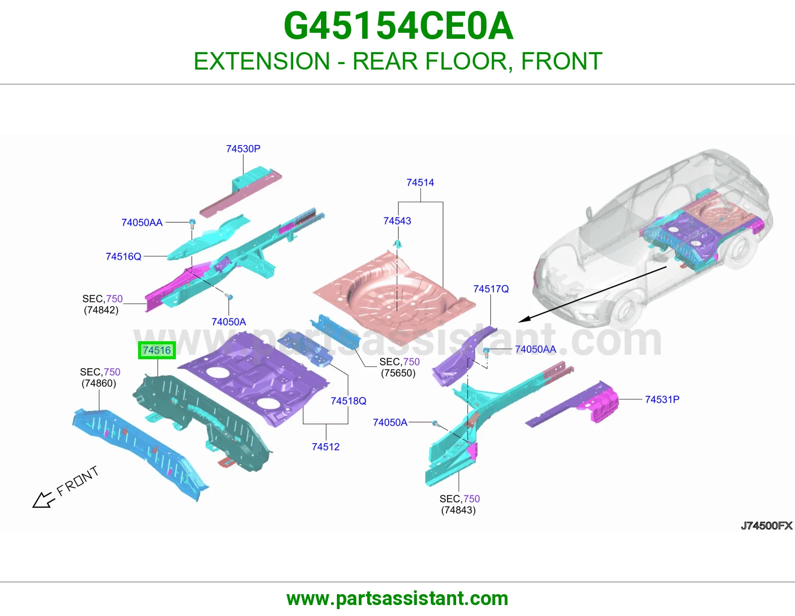 تكملة أرضية خلفية أمامي G45154CE0A