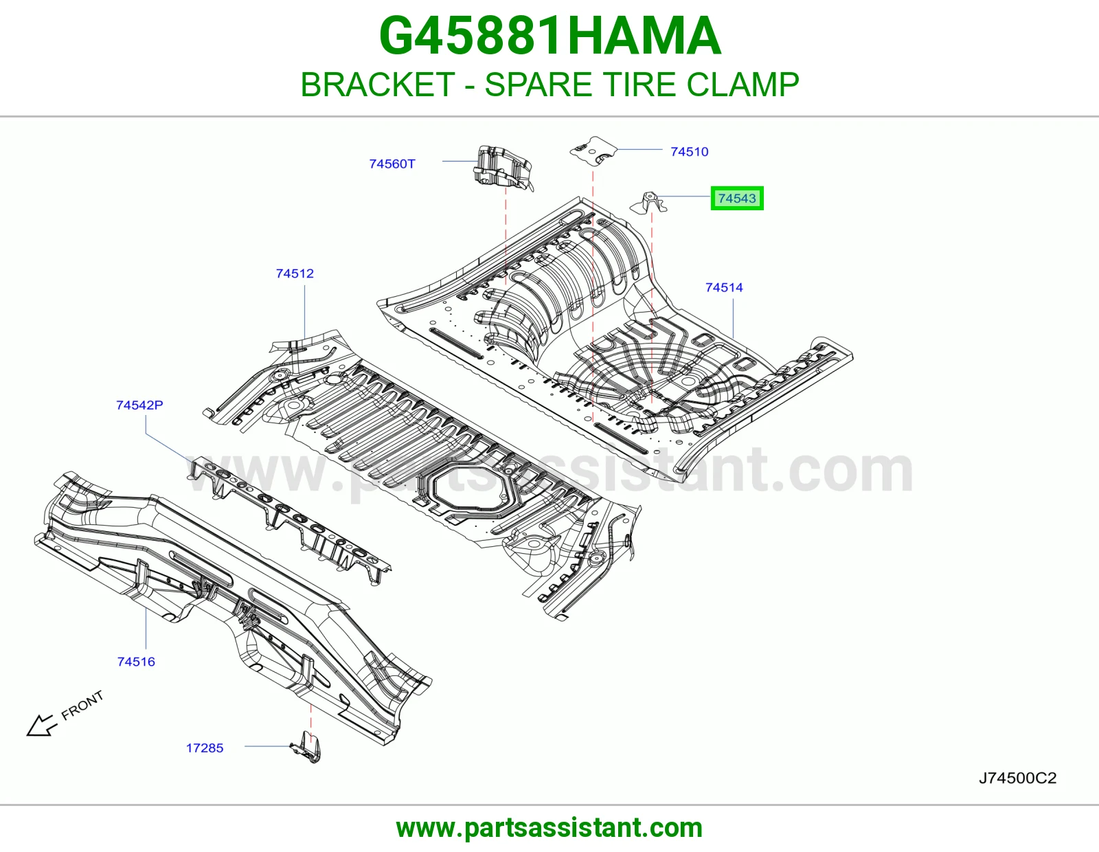 قاعدة ماسك استبنة G45881HAMA