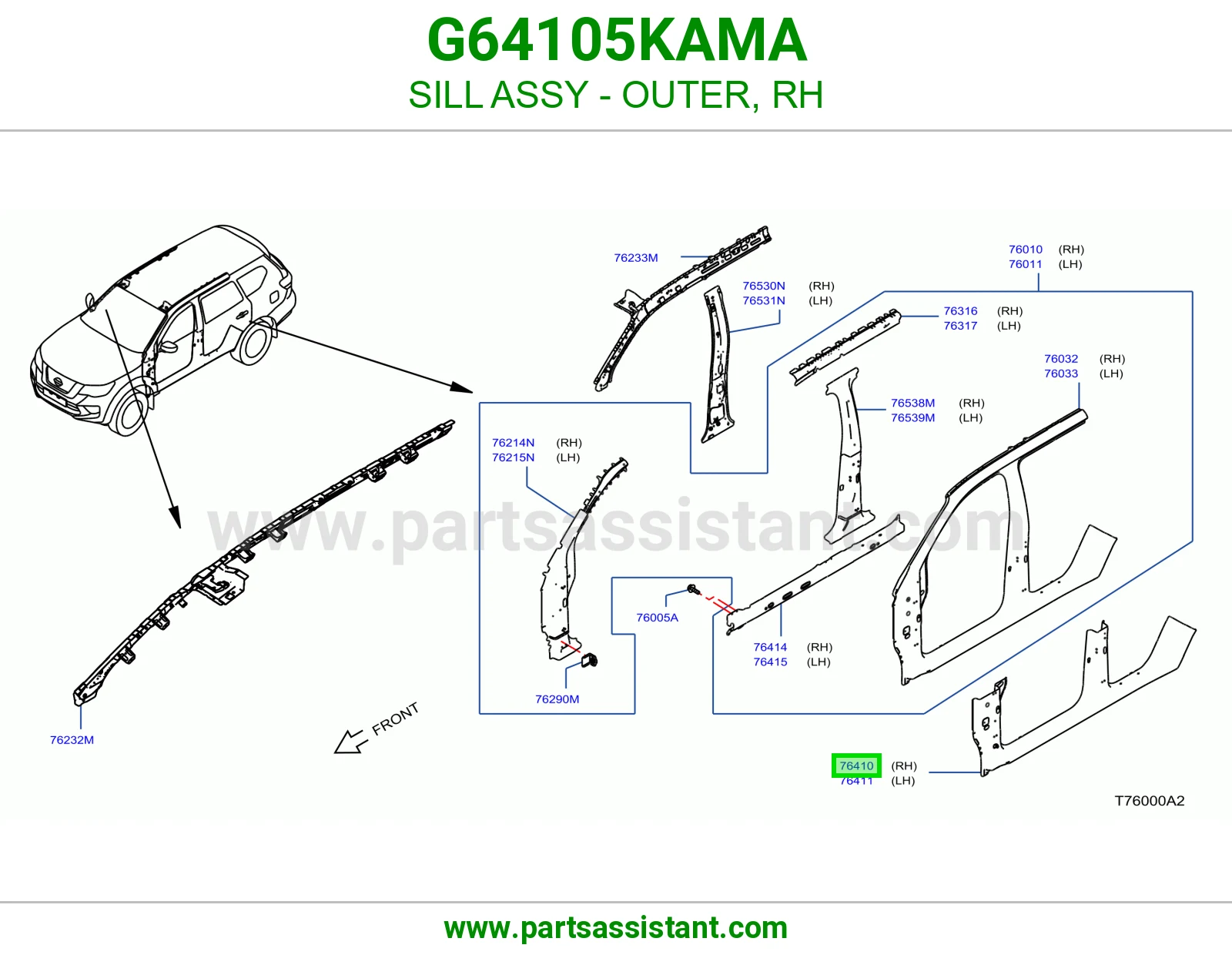 سمكه تحت يمين G64105KAMA