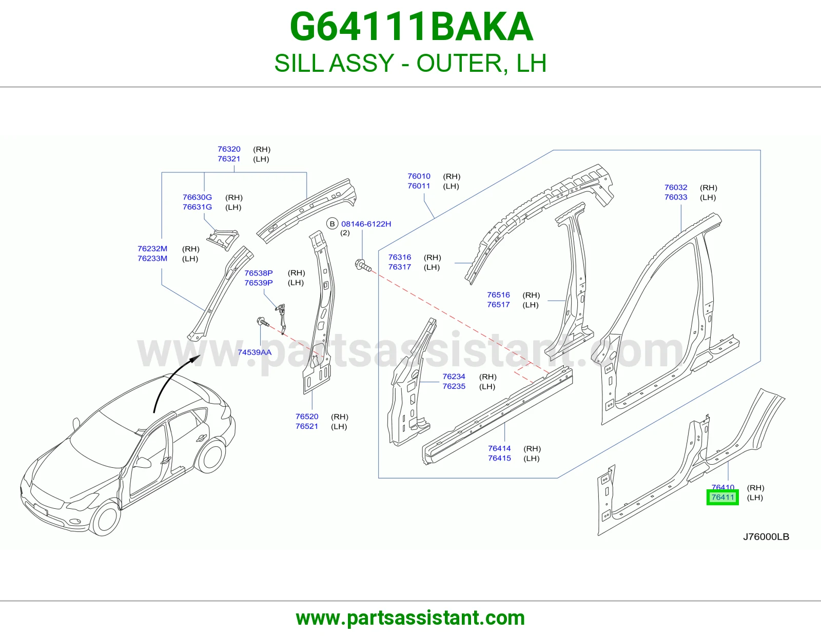 سمكه تحت يسار G64111BAKA
