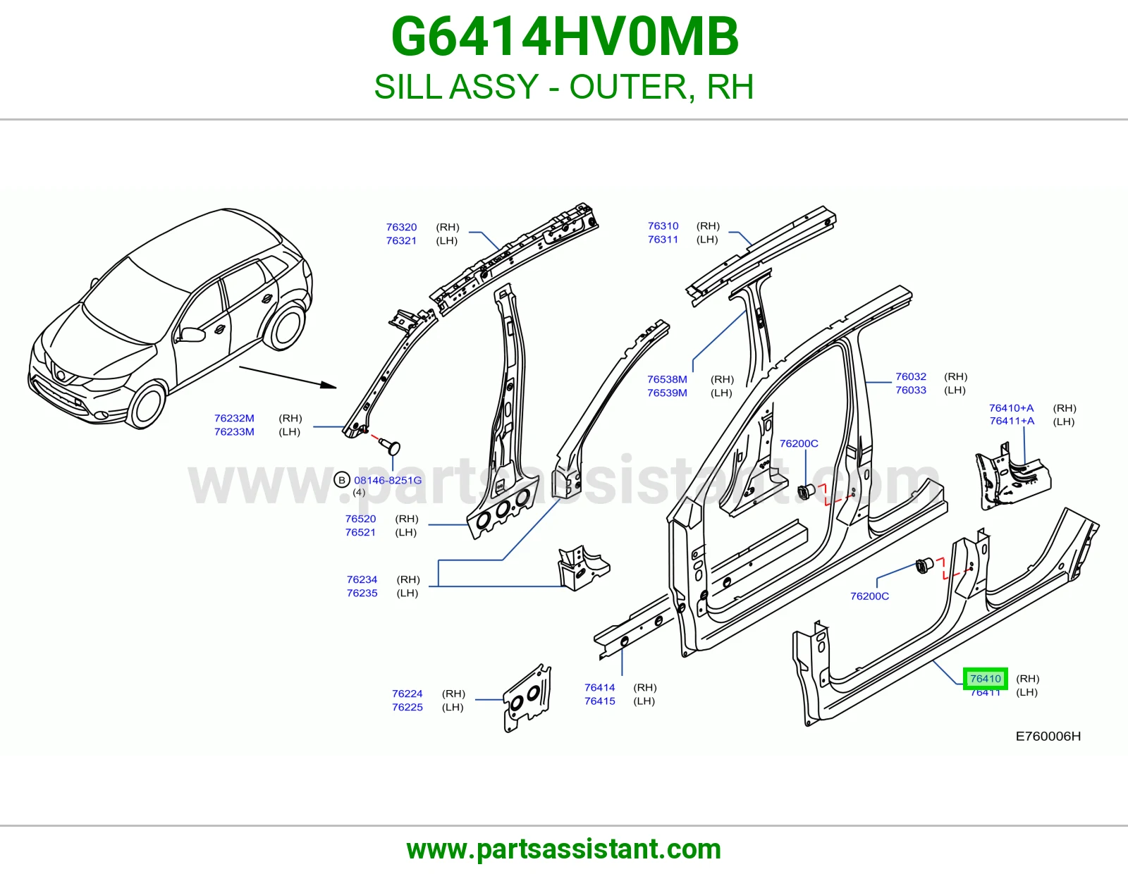 سمكه تحت يمين G6414HV0MB