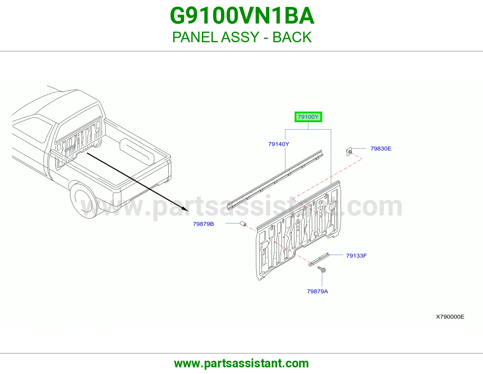 صاج ظهر كامل G9100VN1BA