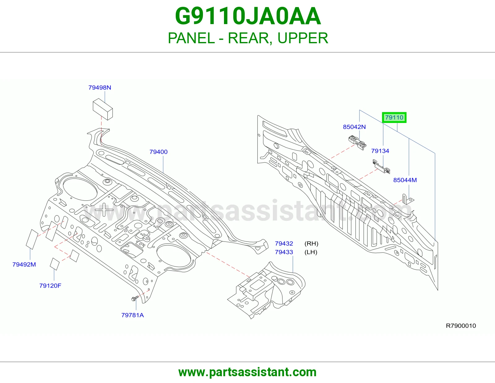 صاجة خلفي فوق G9110JA0AA