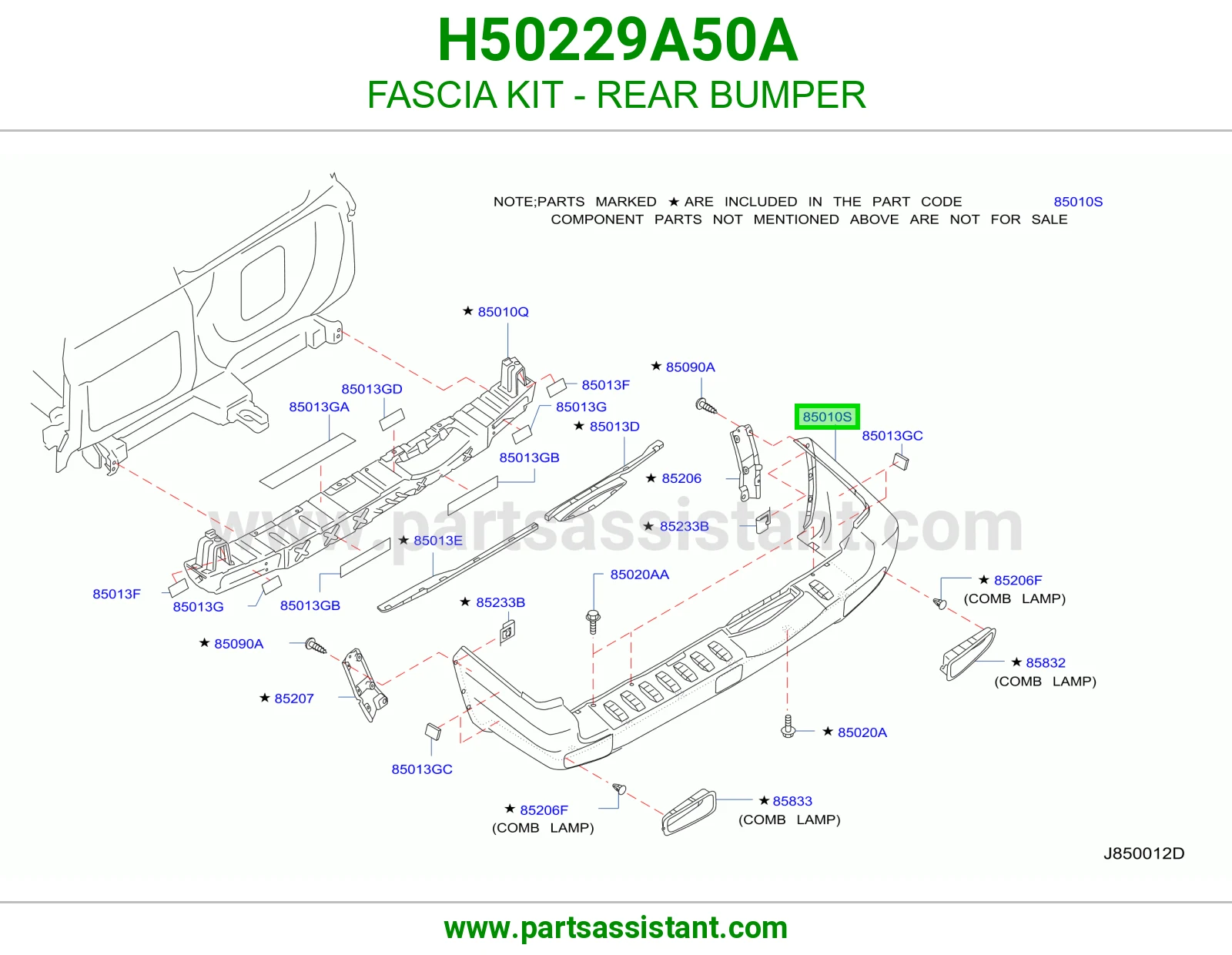 صدام خلفي H50229A50A