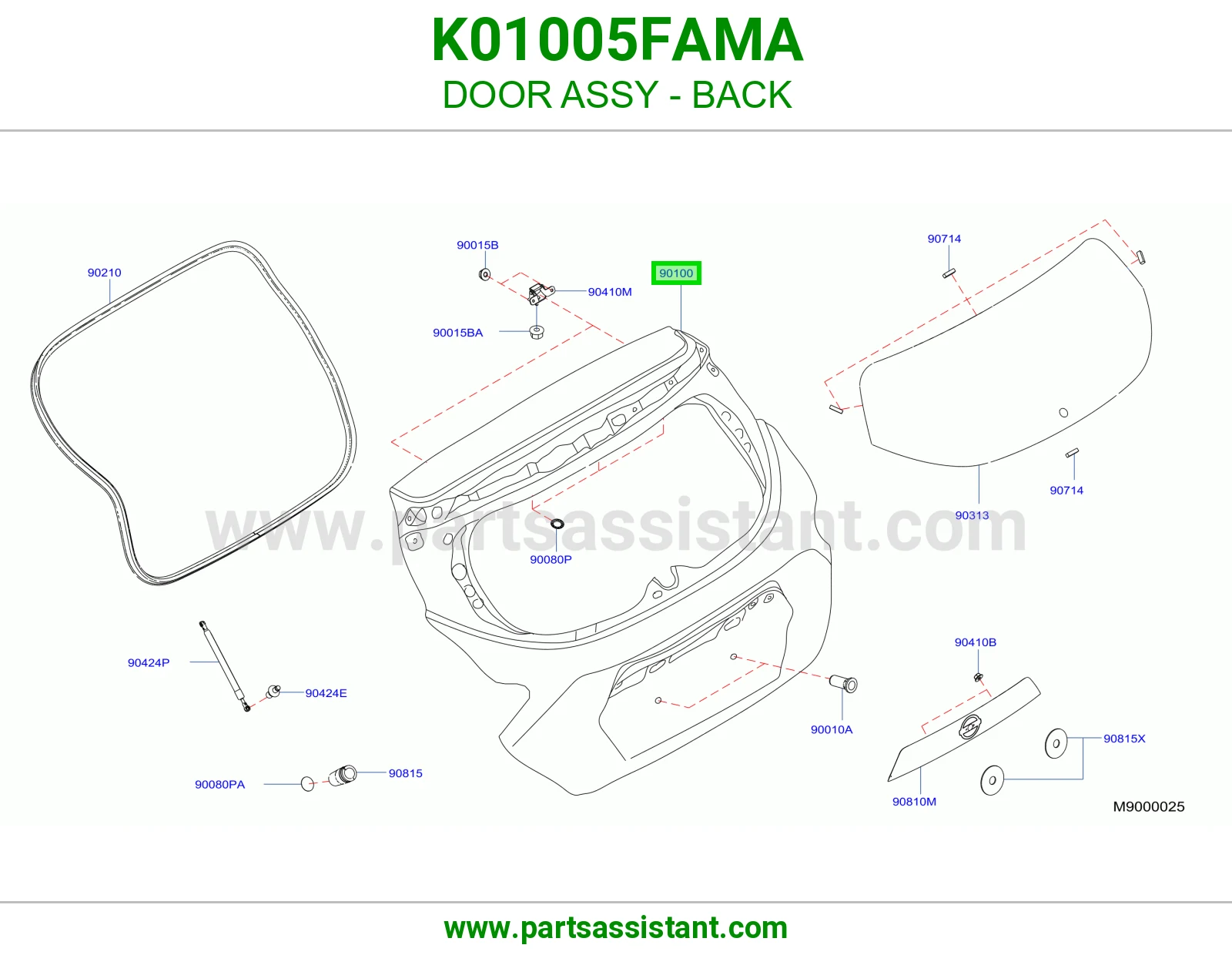 باب شنطه K01005FAMA
