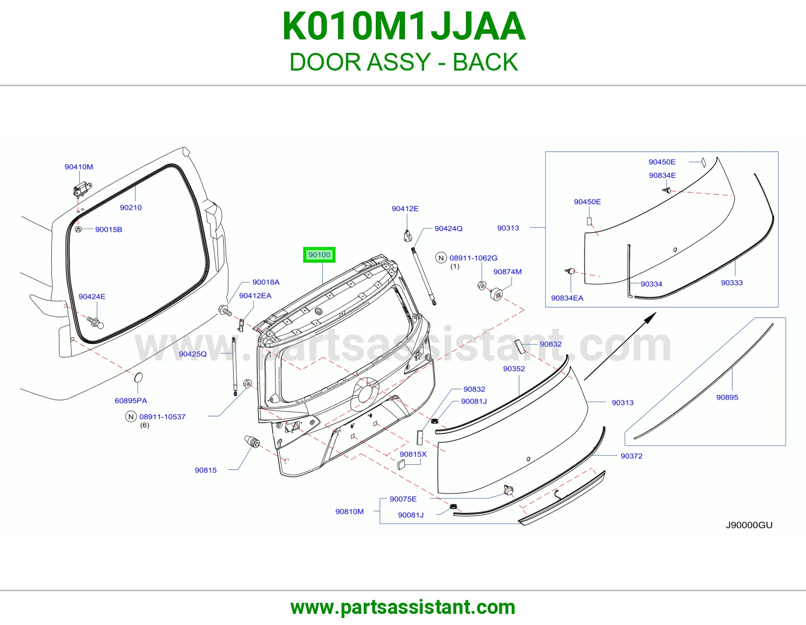 باب شنطه K010M1JJAA