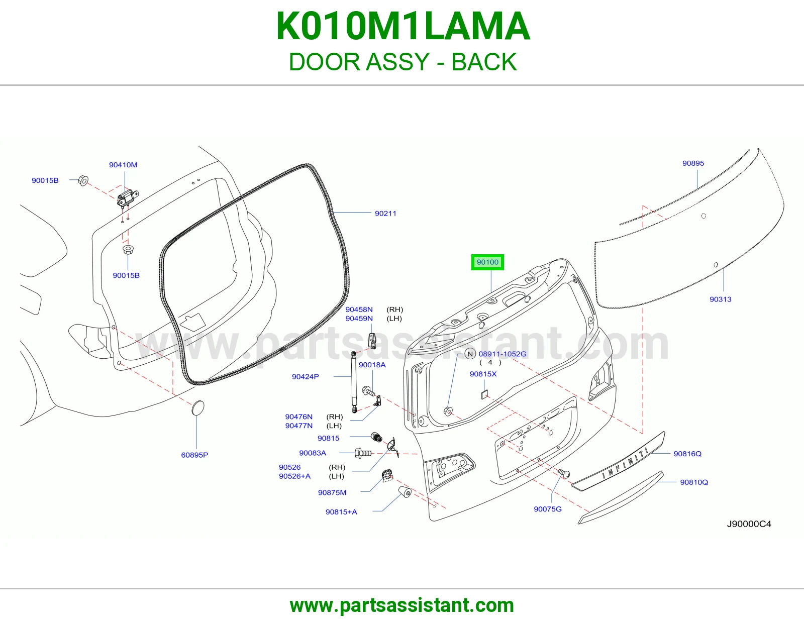 باب شنطه K010M1LAMA