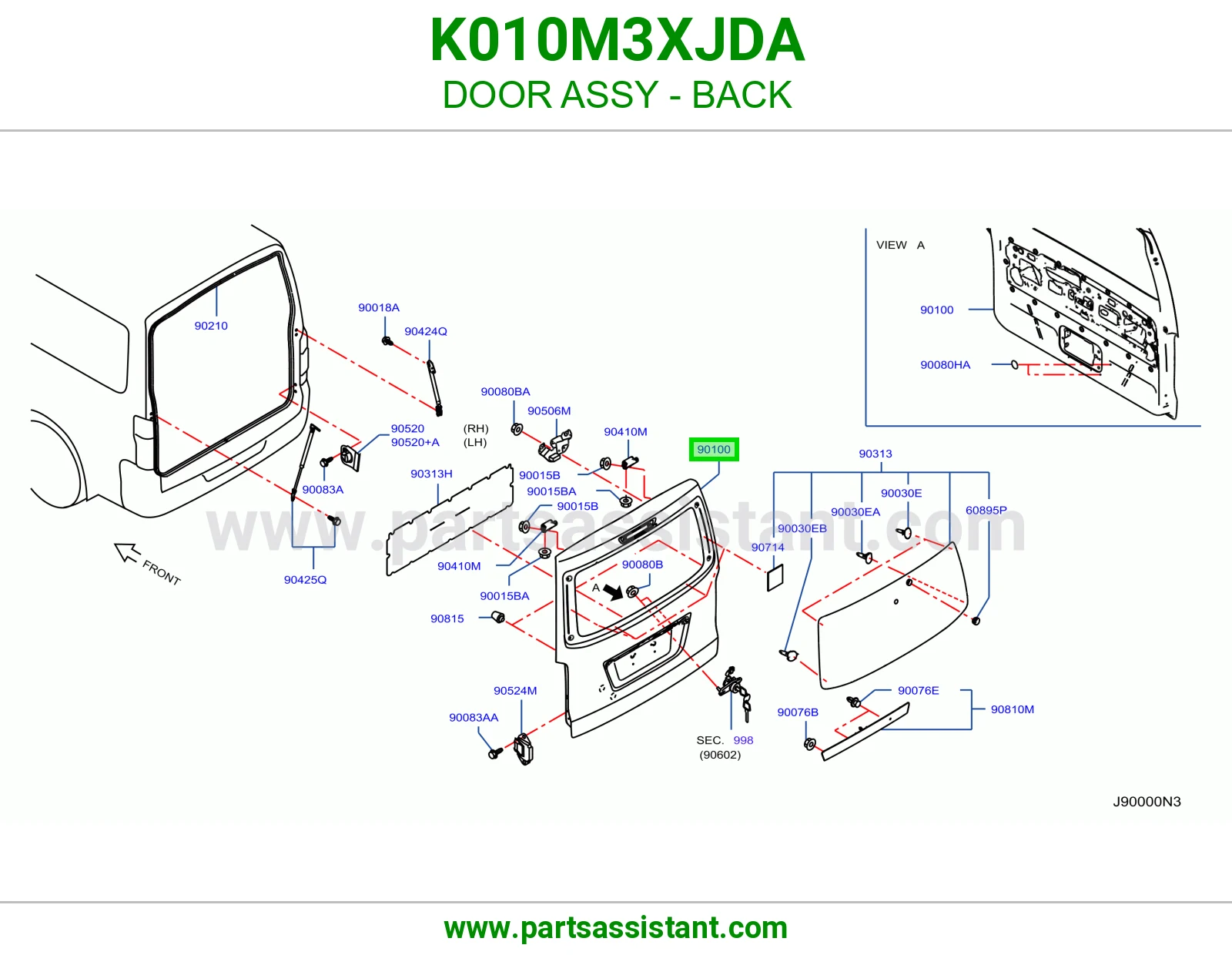 باب شنطه K010M3XJDA