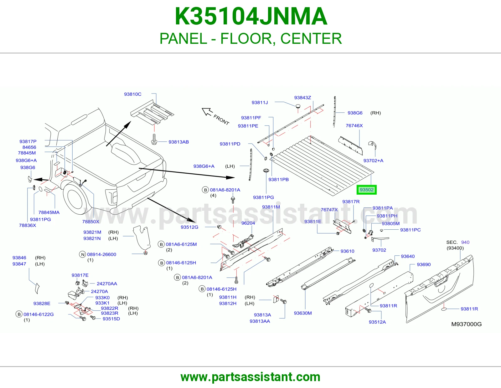 صاجة أرضية وسط K35104JNMA