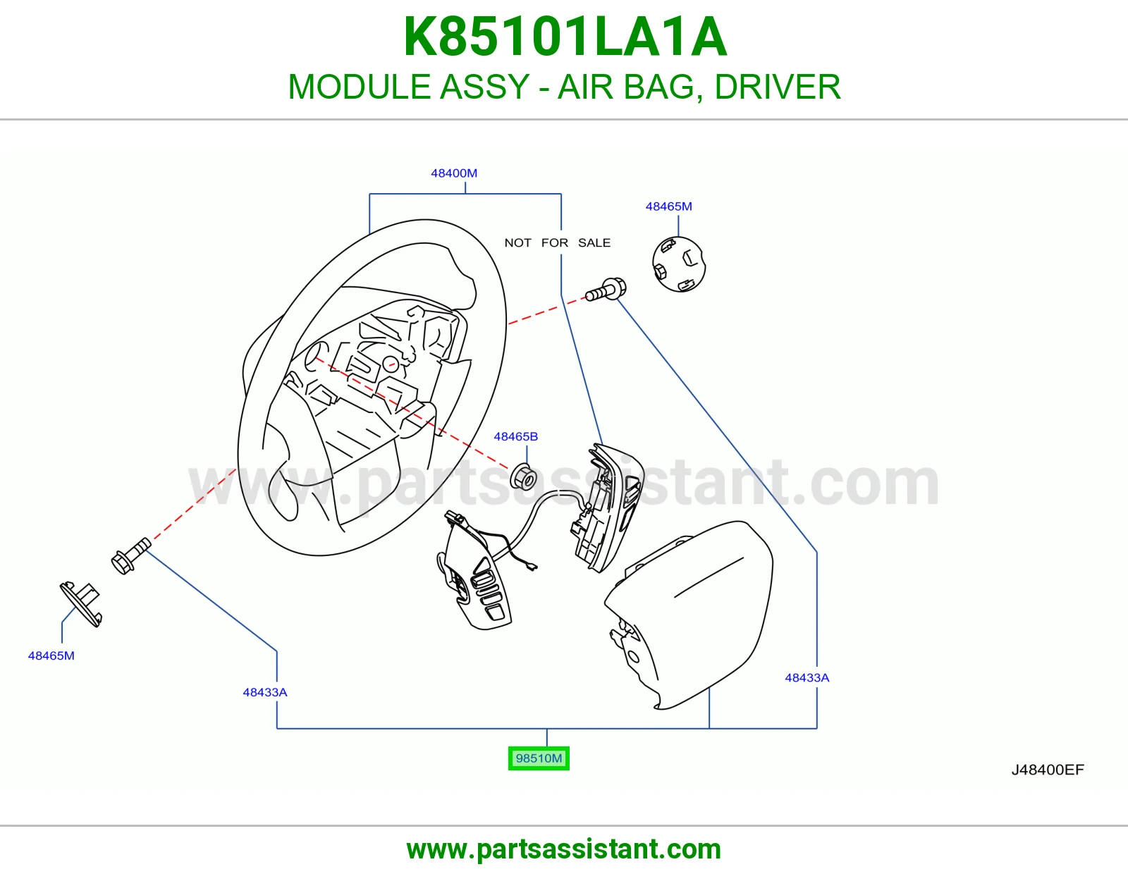 ارباق دركسون K85101LA1A