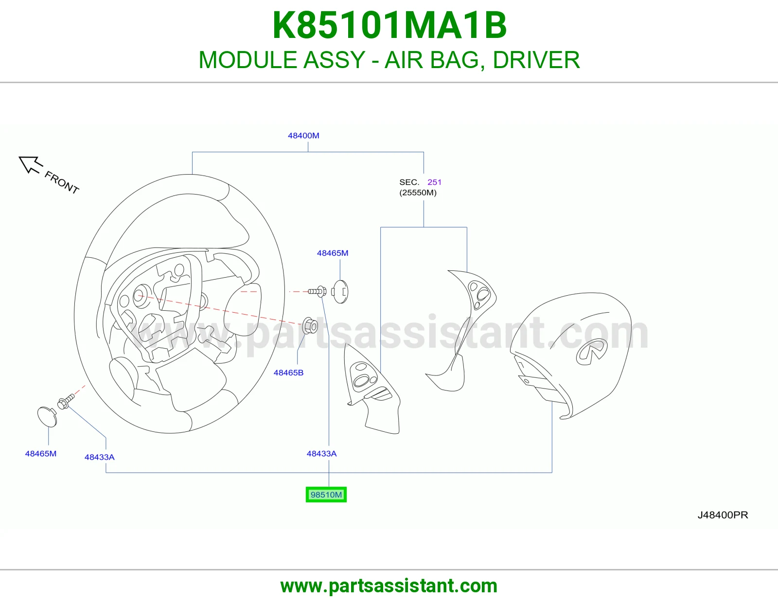 ارباق دركسون K85101MA1B