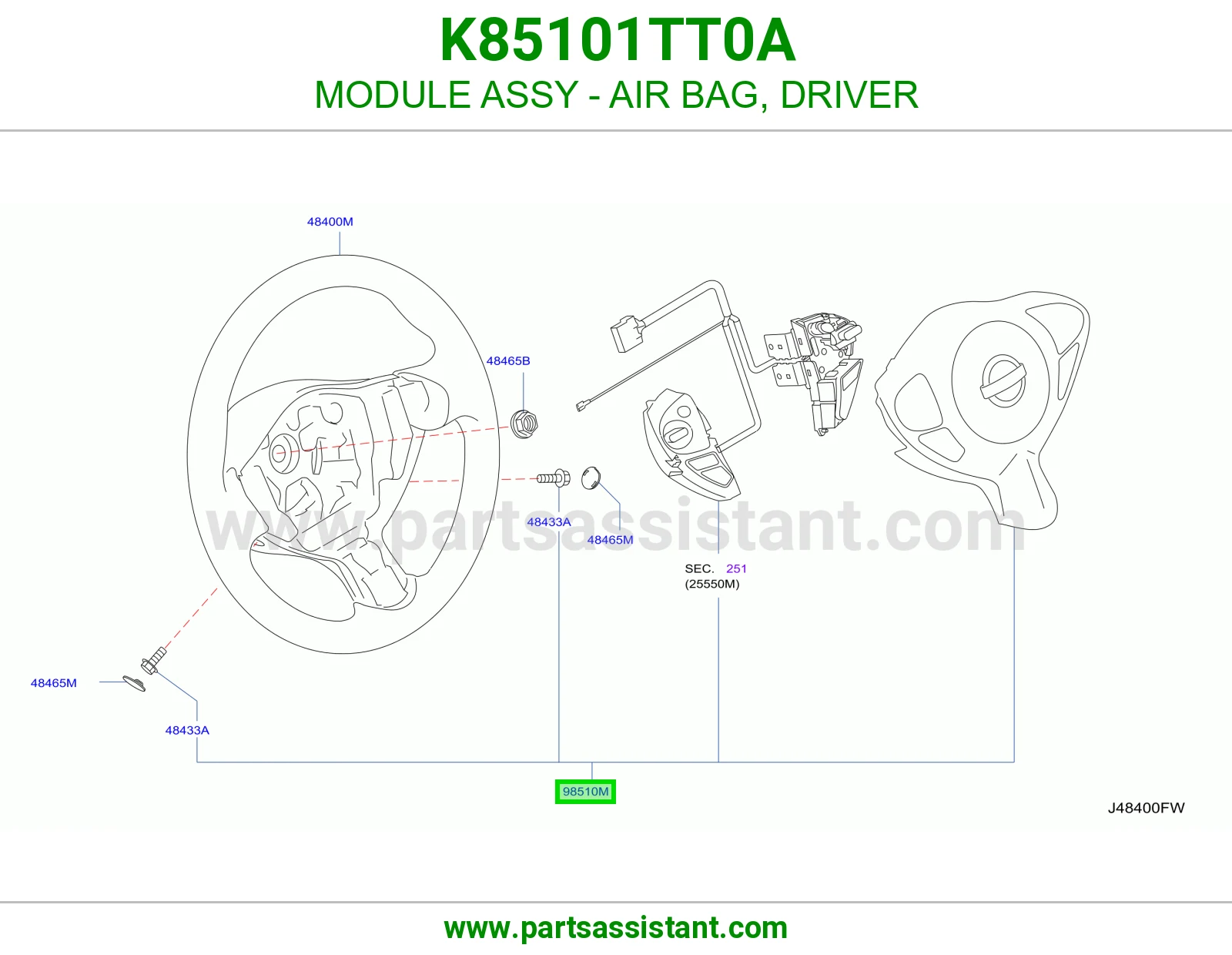 ارباق دركسون K85101TT0A