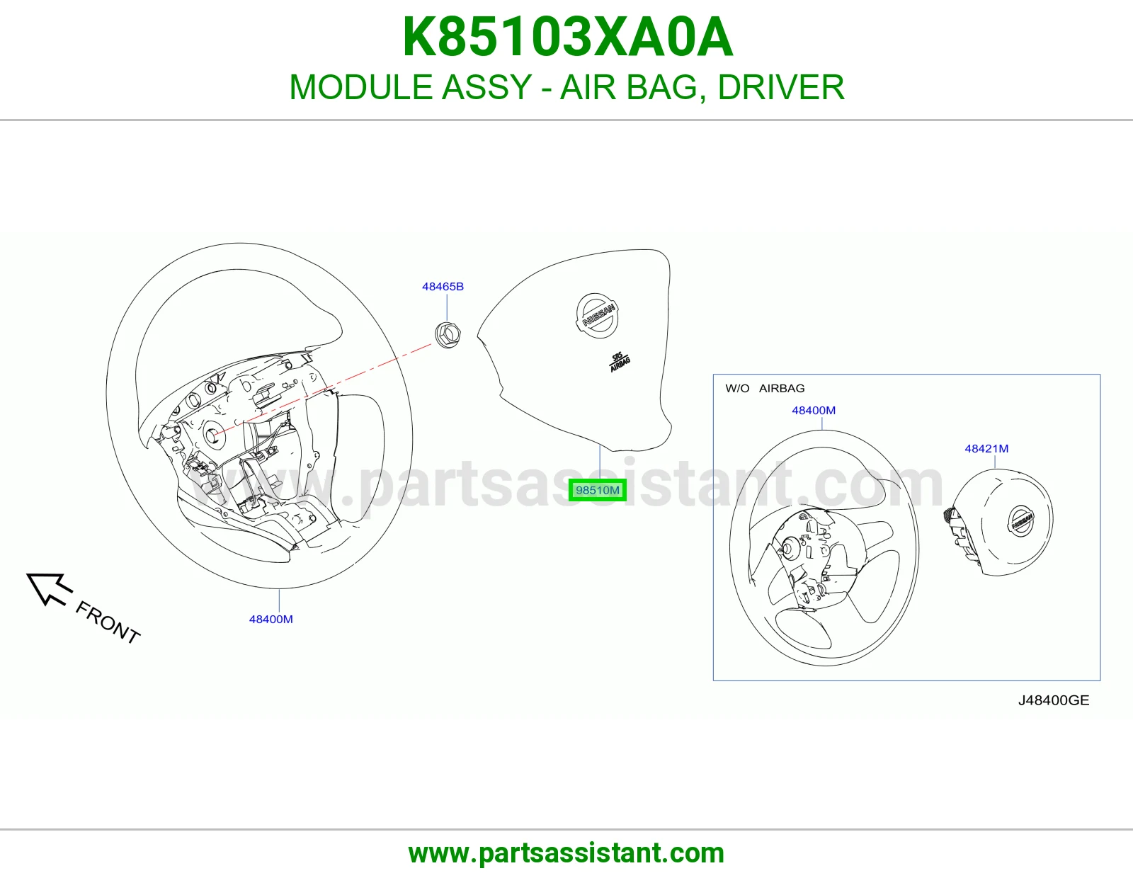 ارباق دركسون K85103XA0A