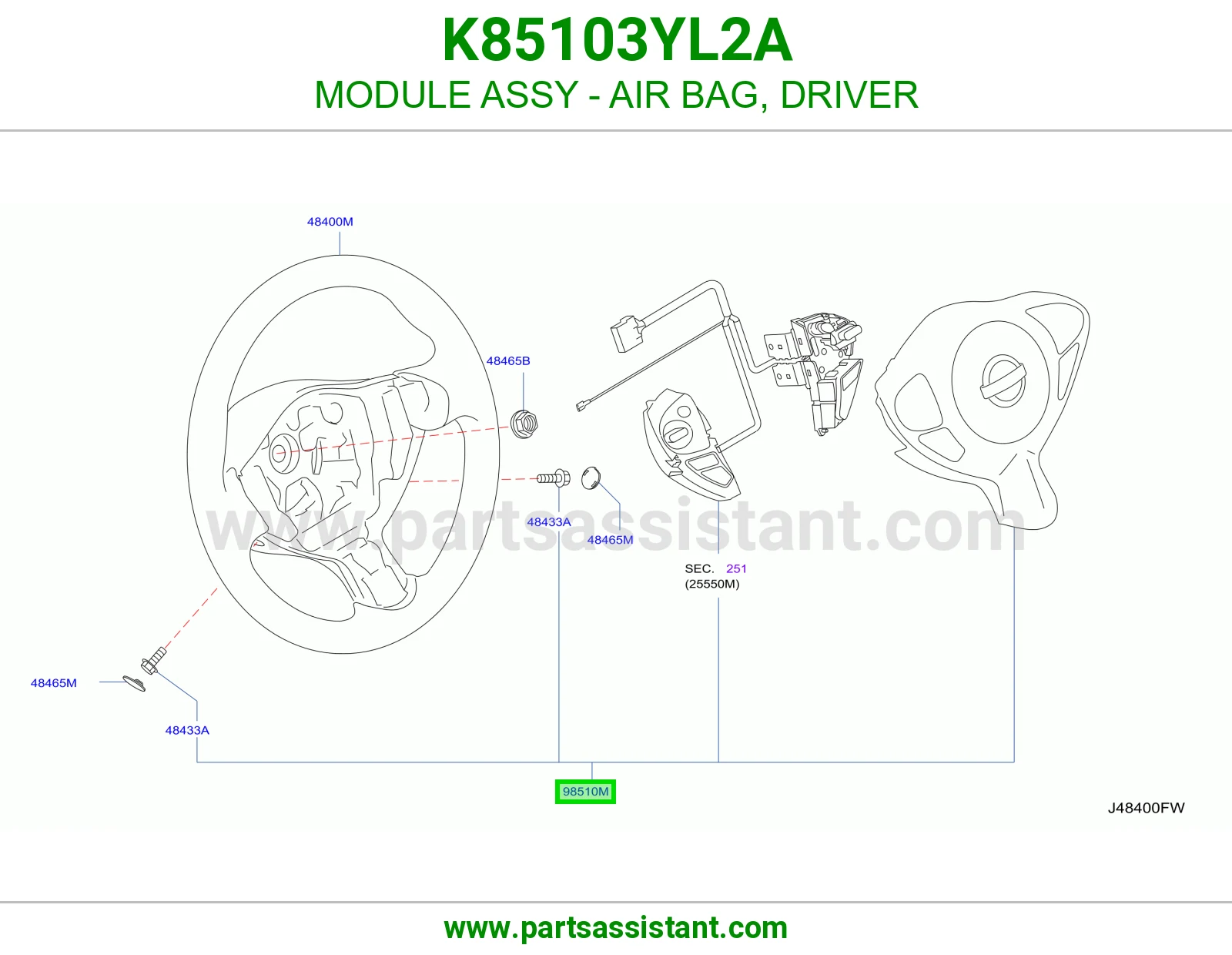 ارباق دركسون K85103YL2A