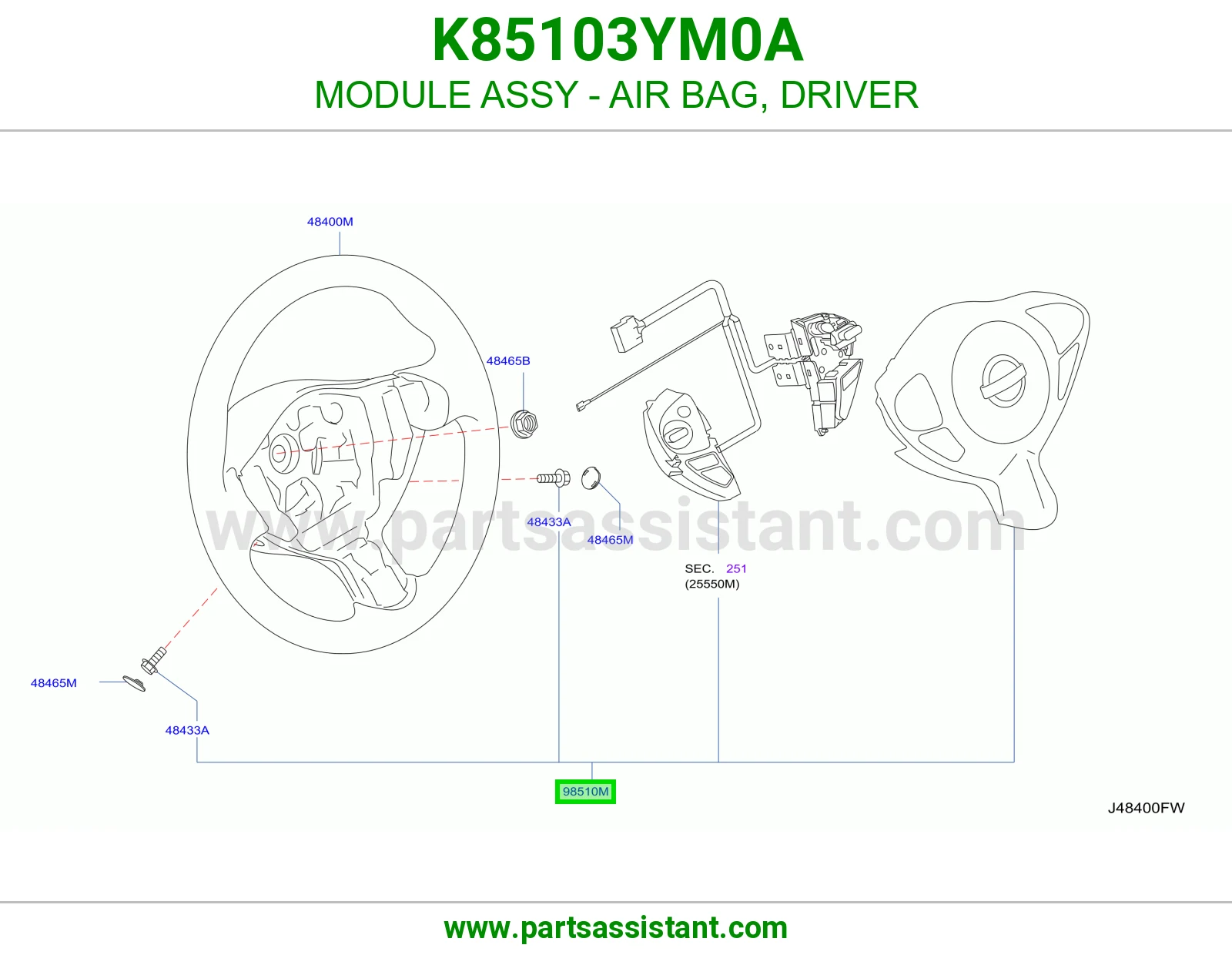 ارباق دركسون K85103YM0A