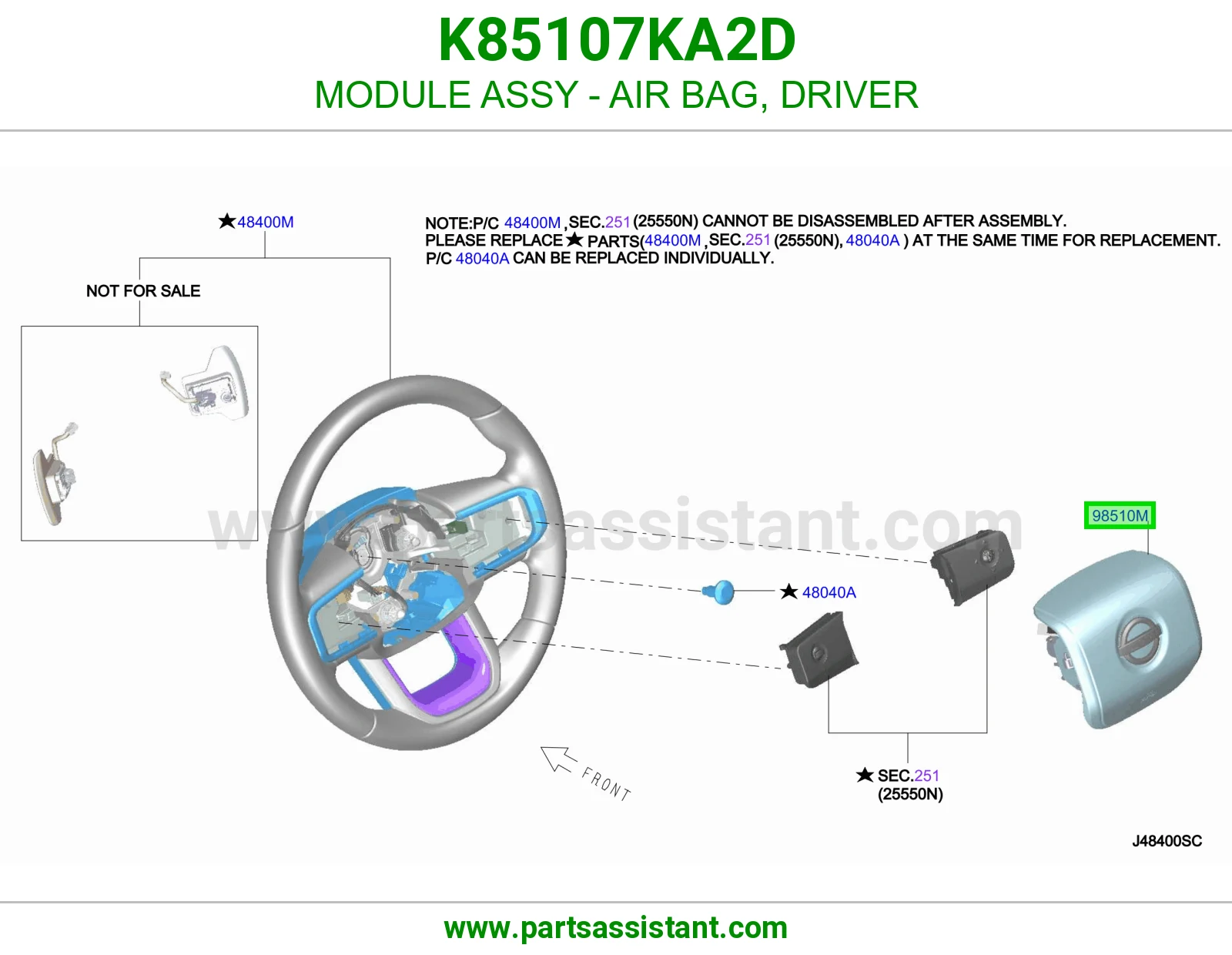 ارباق دركسون K85107KA2D