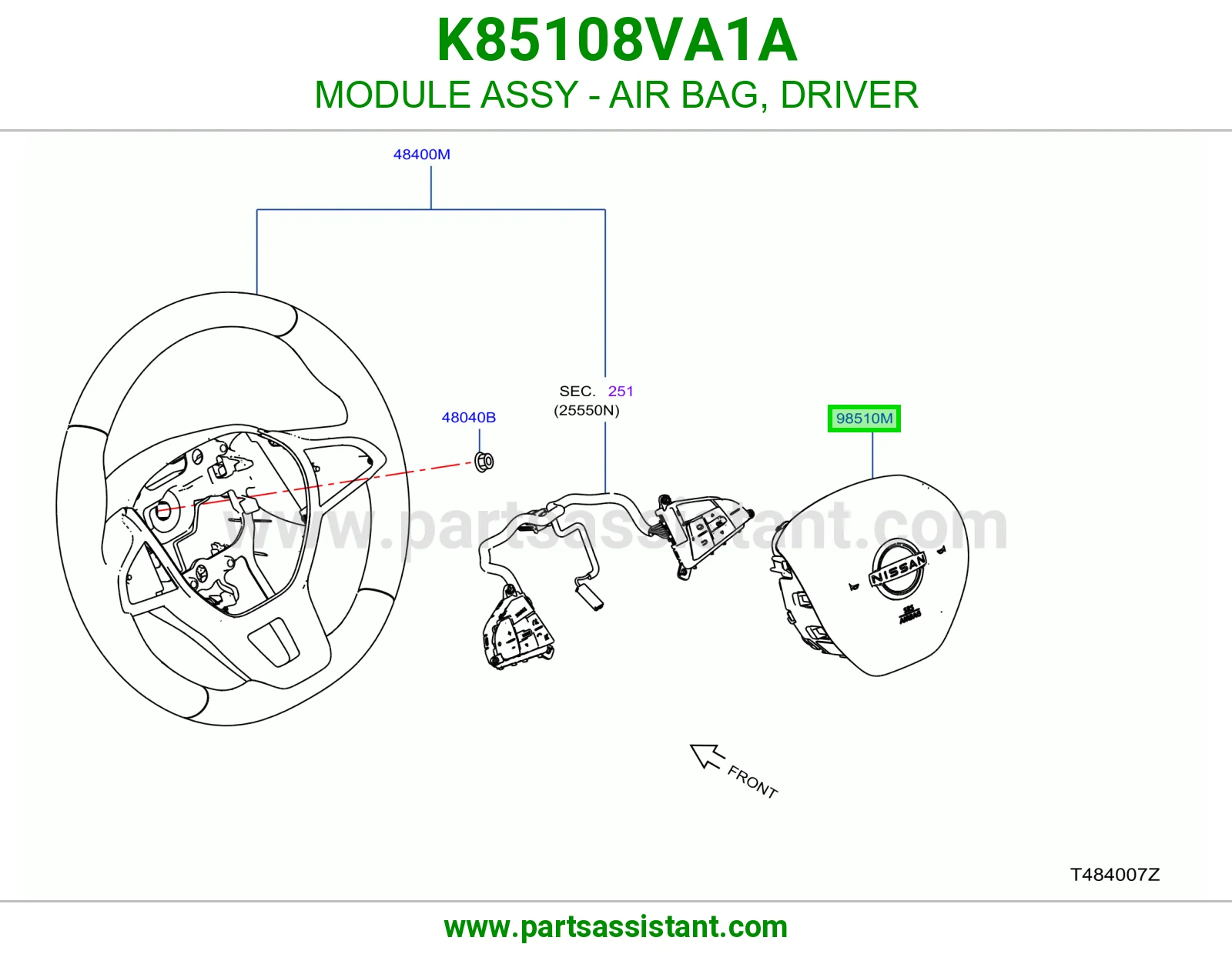 ارباق دركسون K85108VA1A