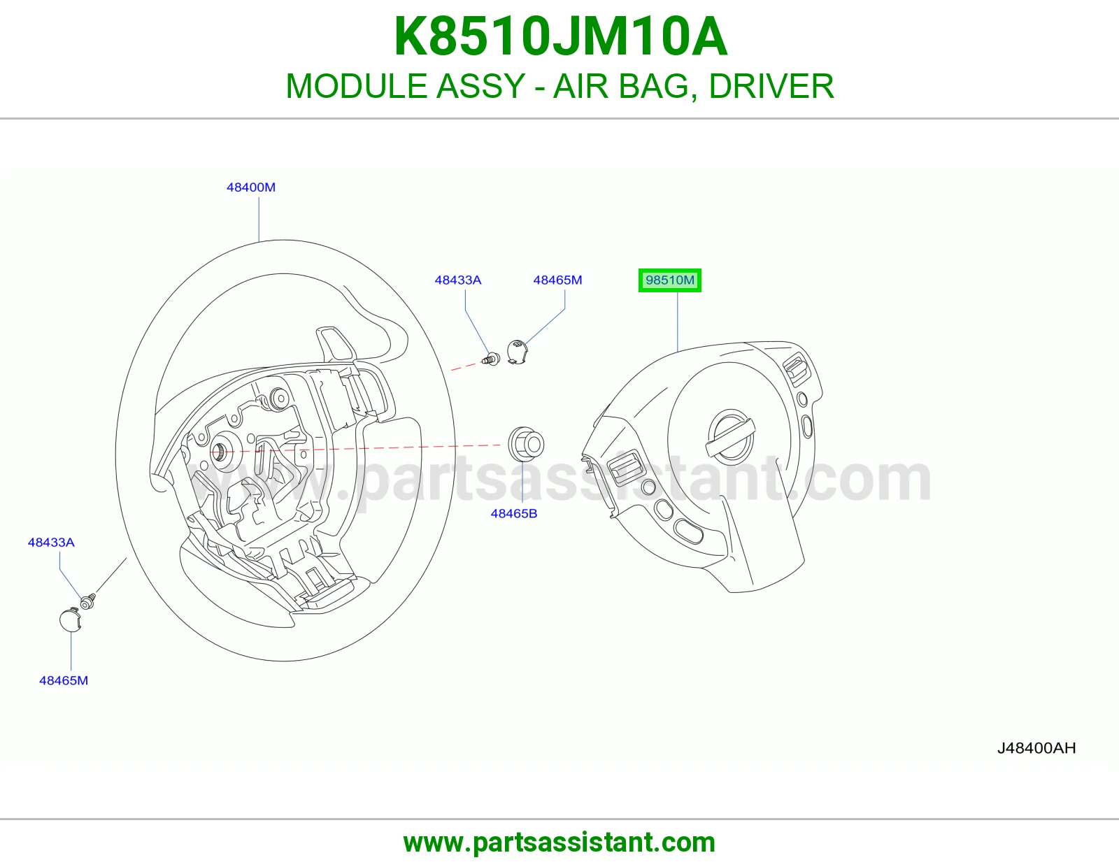 ارباق دركسون K8510JM10A