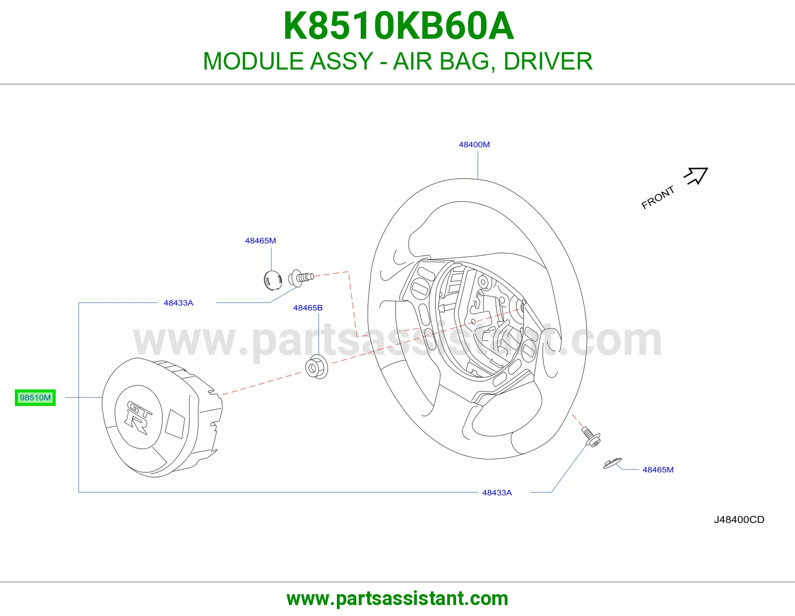 ارباق دركسون K8510KB60A