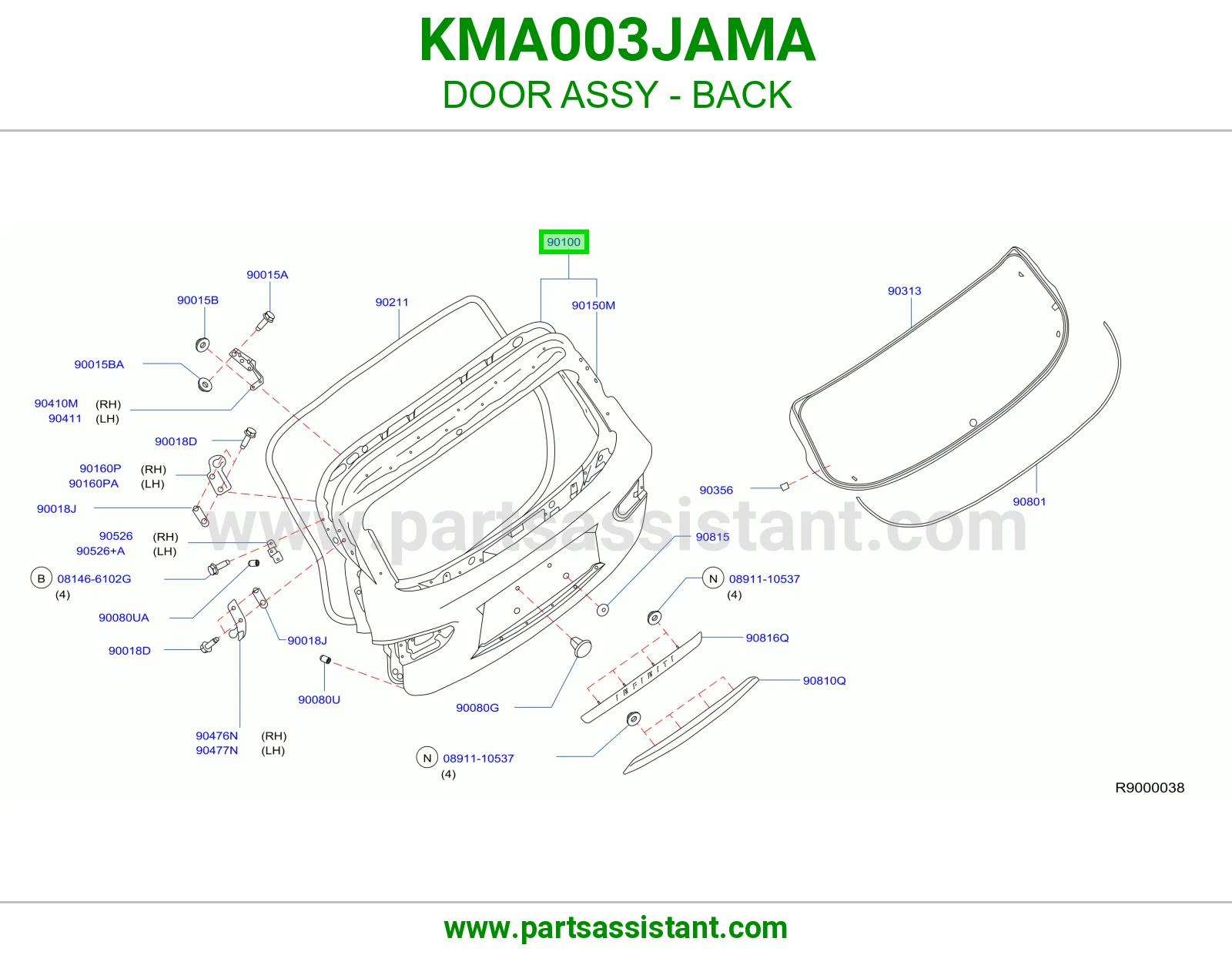 باب شنطه KMA003JAMA