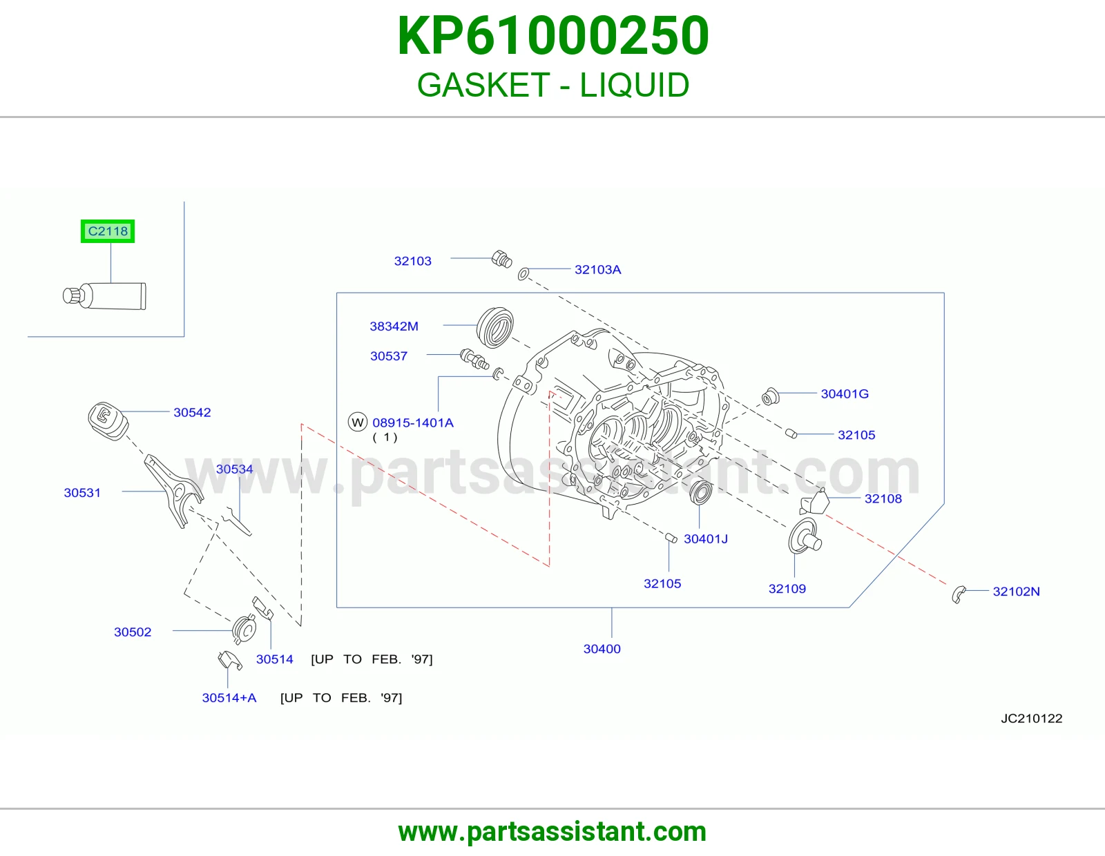 معجون KP61000250