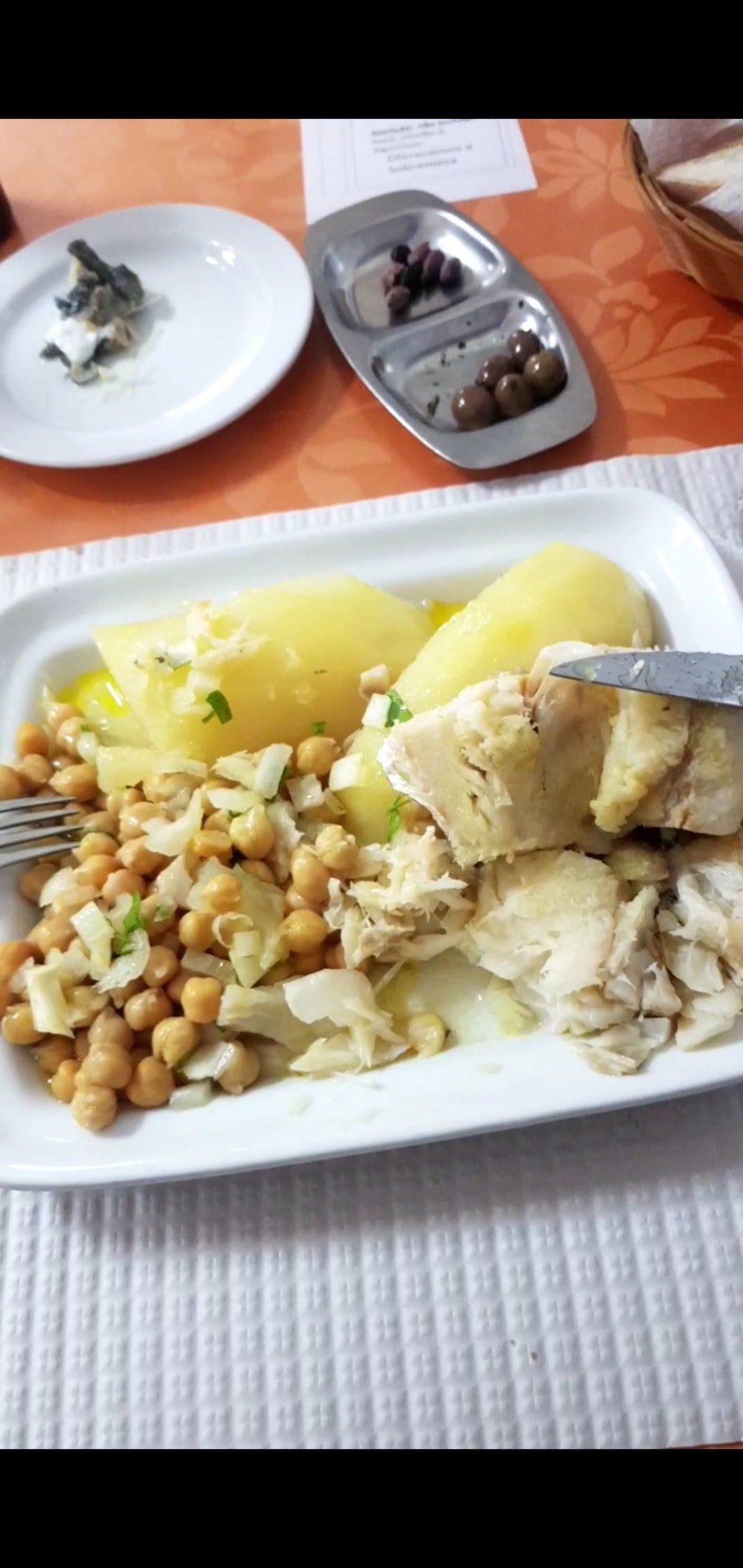Bacalhau com Grão