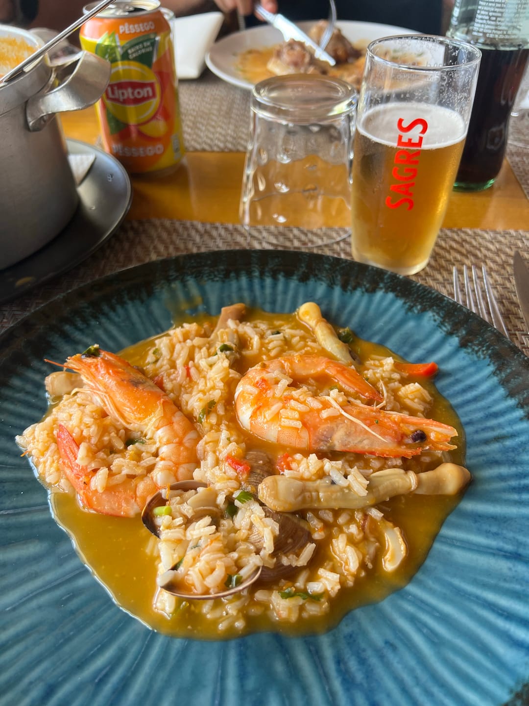 Arroz de Lingueirão