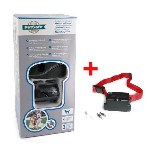 PetSafe 2 Dogs Stubborn Dog In-Ground Fence System Combo PRF-3004-XW-201