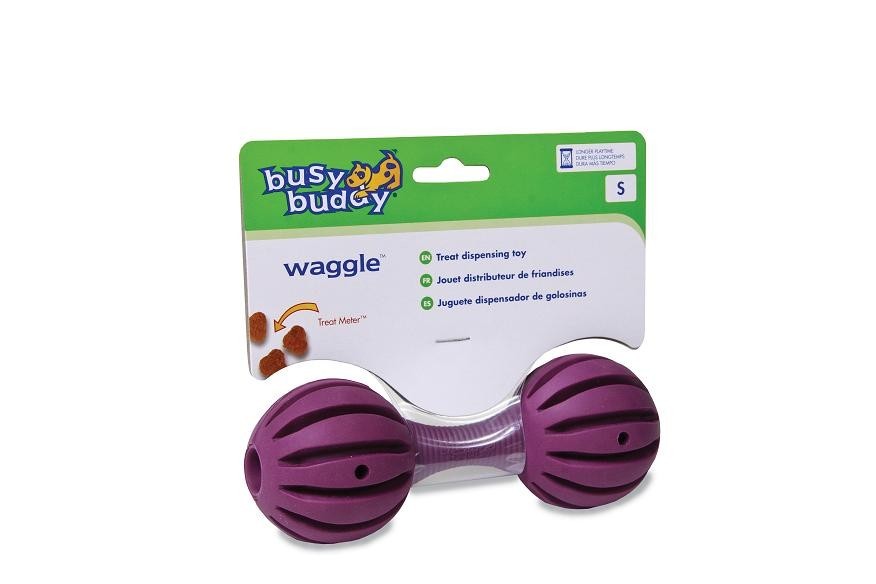 PETSAFE Busy Buddy Waggle (S) - Treat dispensing toy