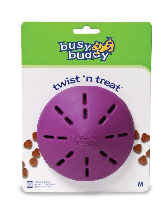 PETSAFE Busy Buddy Puppy Twist ‘n Treat  (M) Refillable dog chew toy