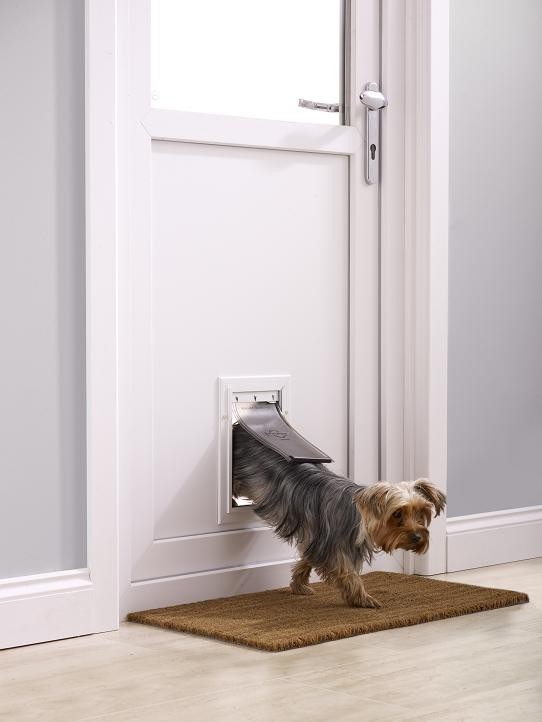 PetSafe Staywell 600 Small Aluminium Pet Door - White
