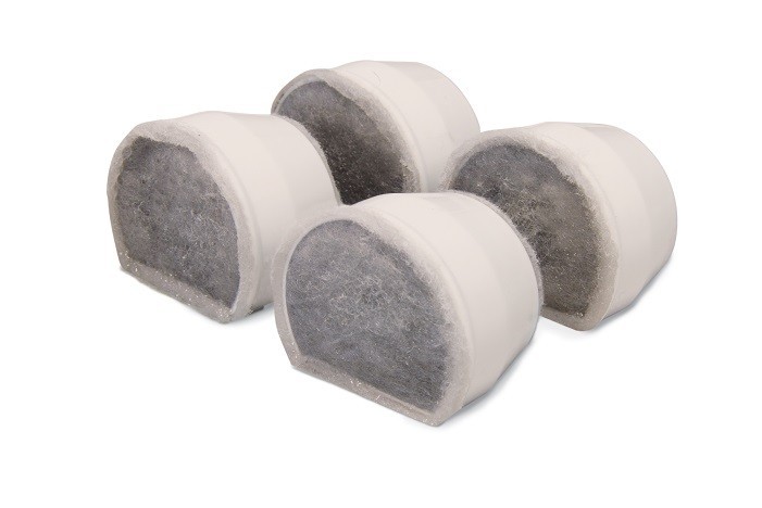 Drinkwell Ceramic Avalon and Pagoda Charcoal Filters - 4 pack