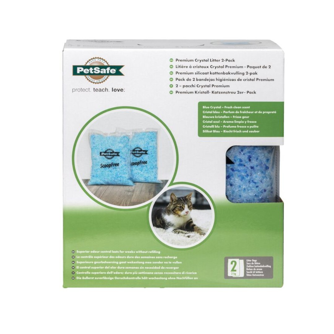 Premium Crystal Litter 3-Pack PetSafe - Scoopfree
