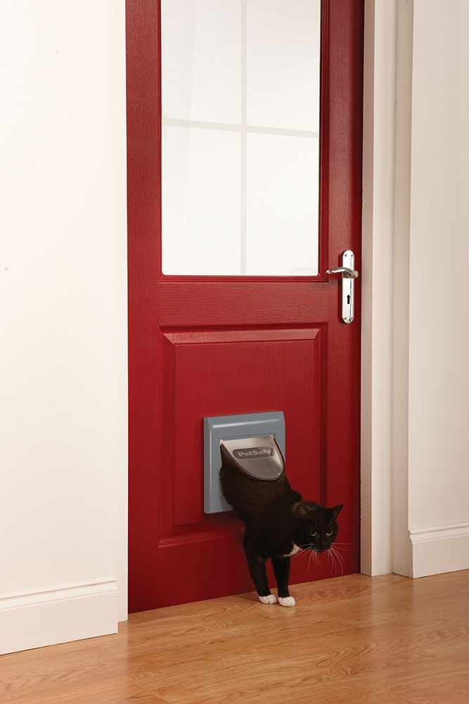 PetSafe Staywell  915 Cat Flap (With Tunnel) Gray