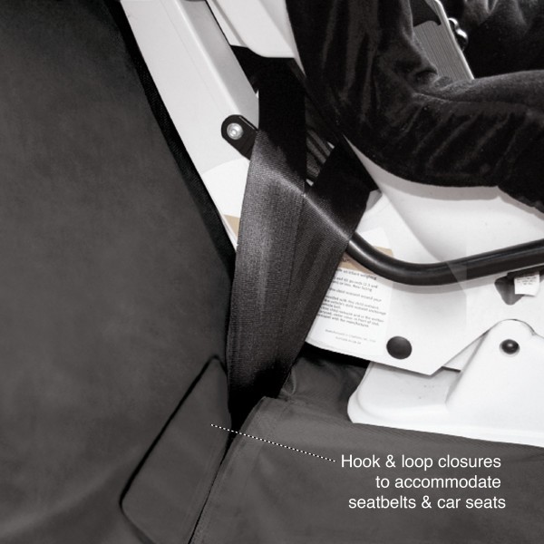 Kurgo Wander Bench Seat Cover - CHARCOAL