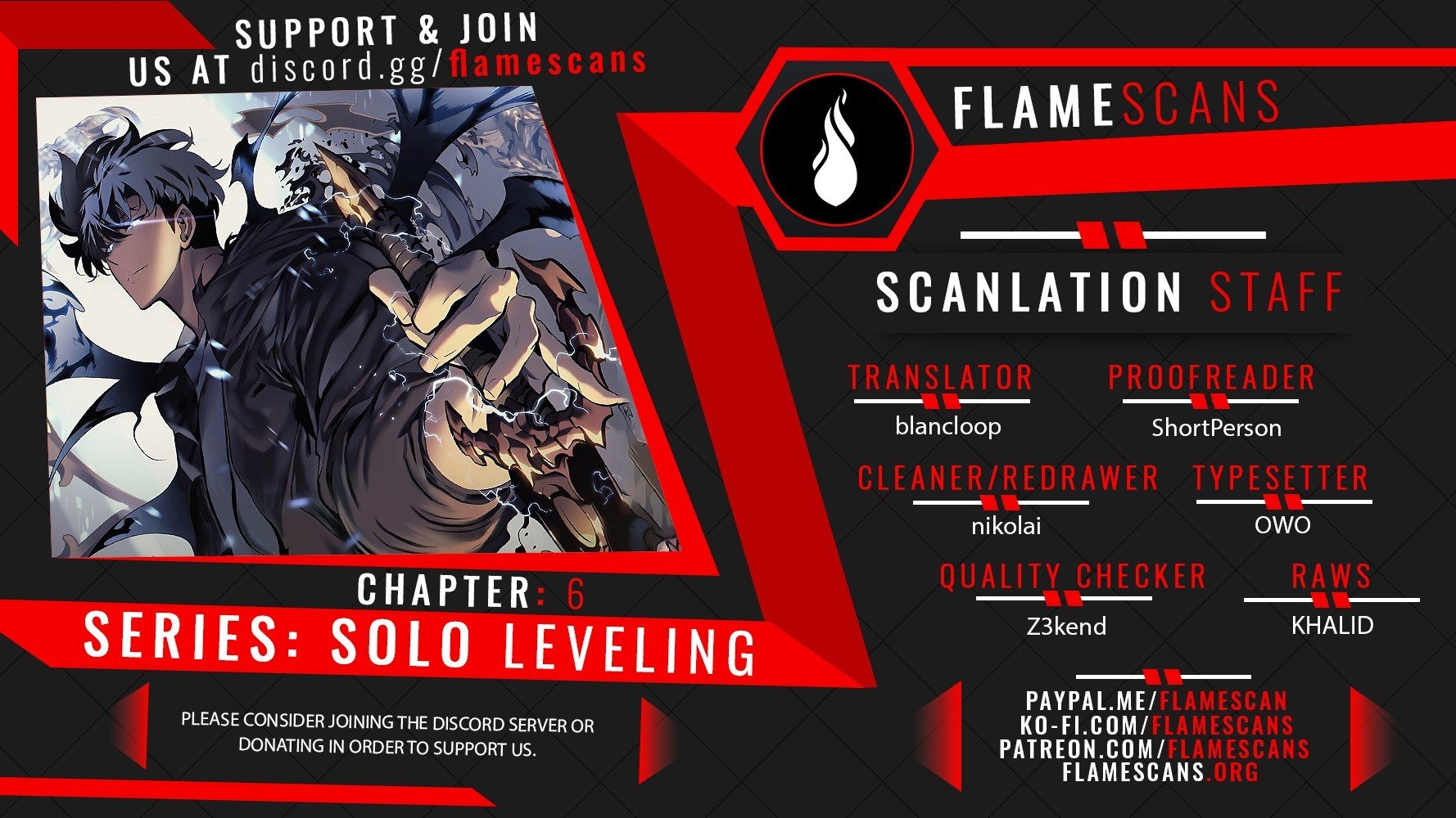 Solo Leveling chapter 6 page 1