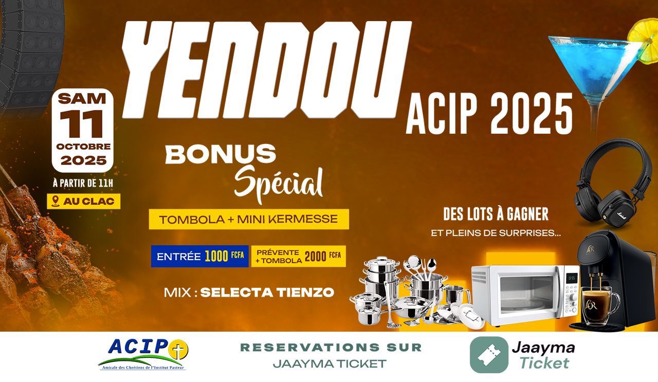 YENDOU ACIP 2025