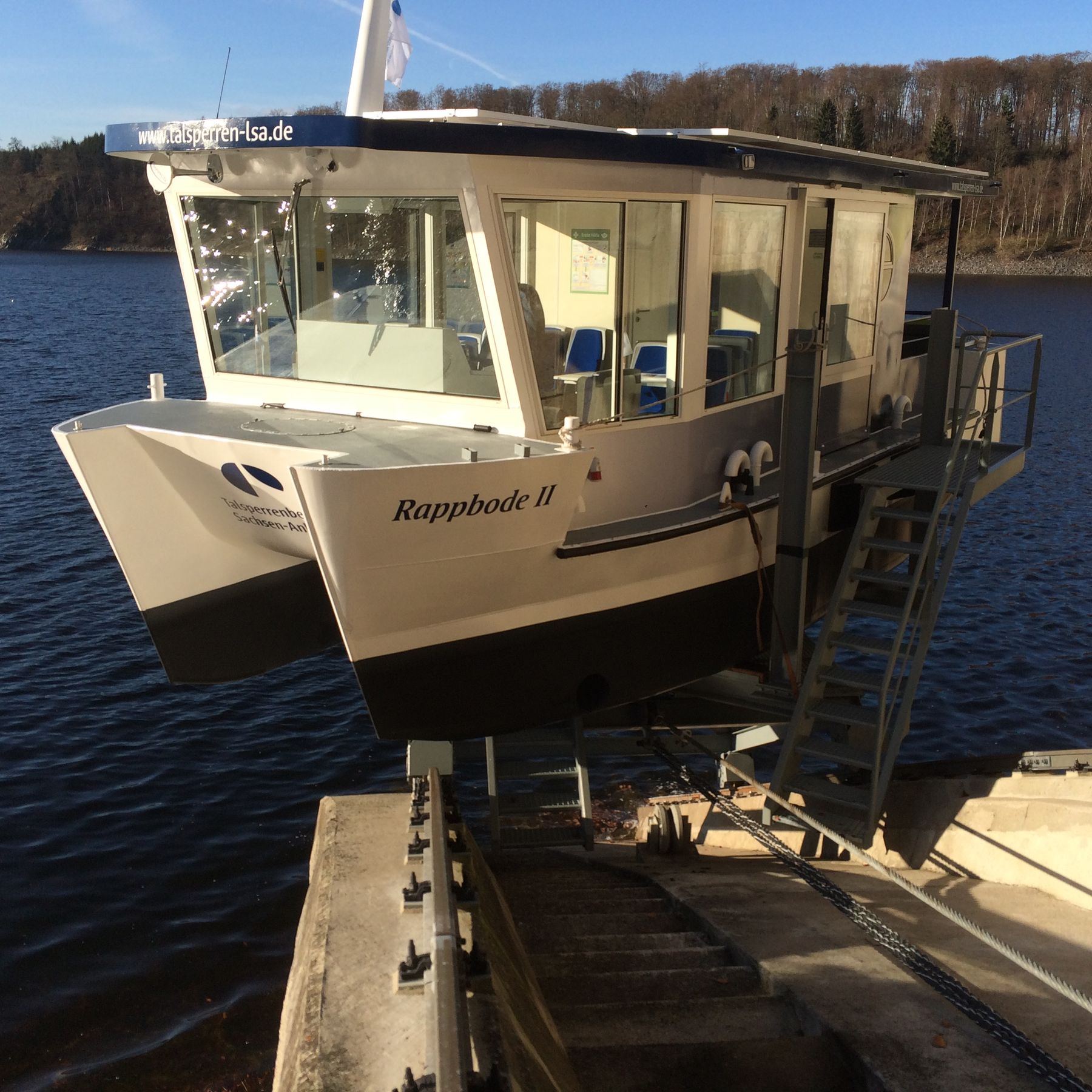 Buchloh developed the first of kind zero emission and energy autonomous laboratory vessel for a drinking water reservoir