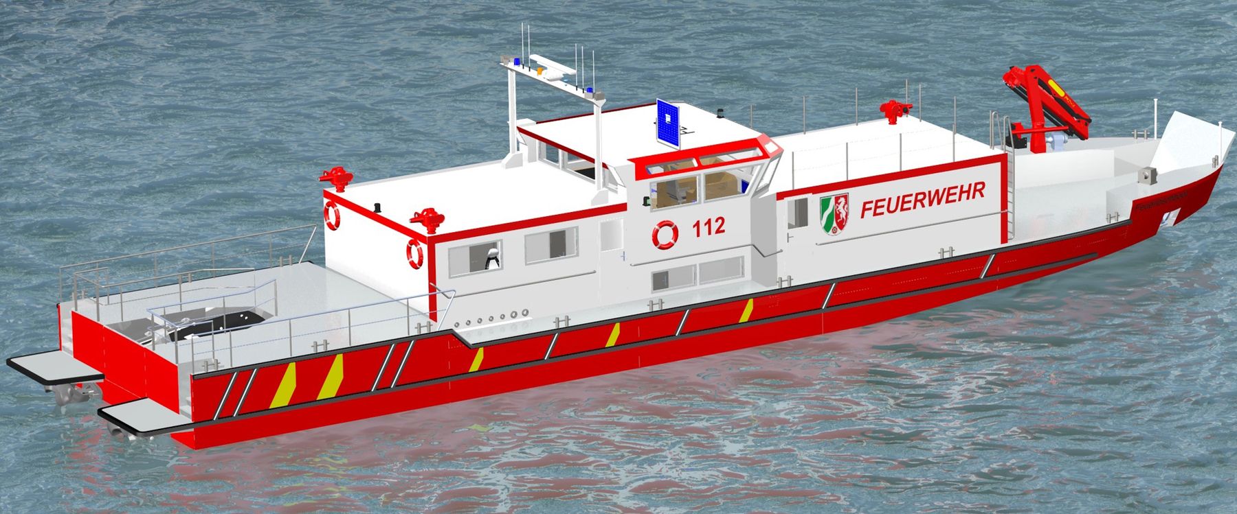 Firefighting vessel