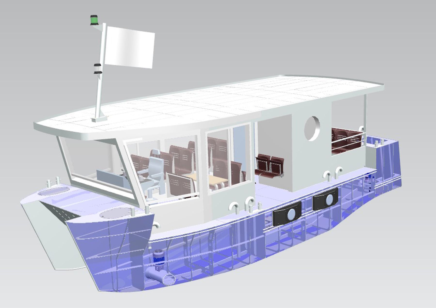 Electric laboratory vessel