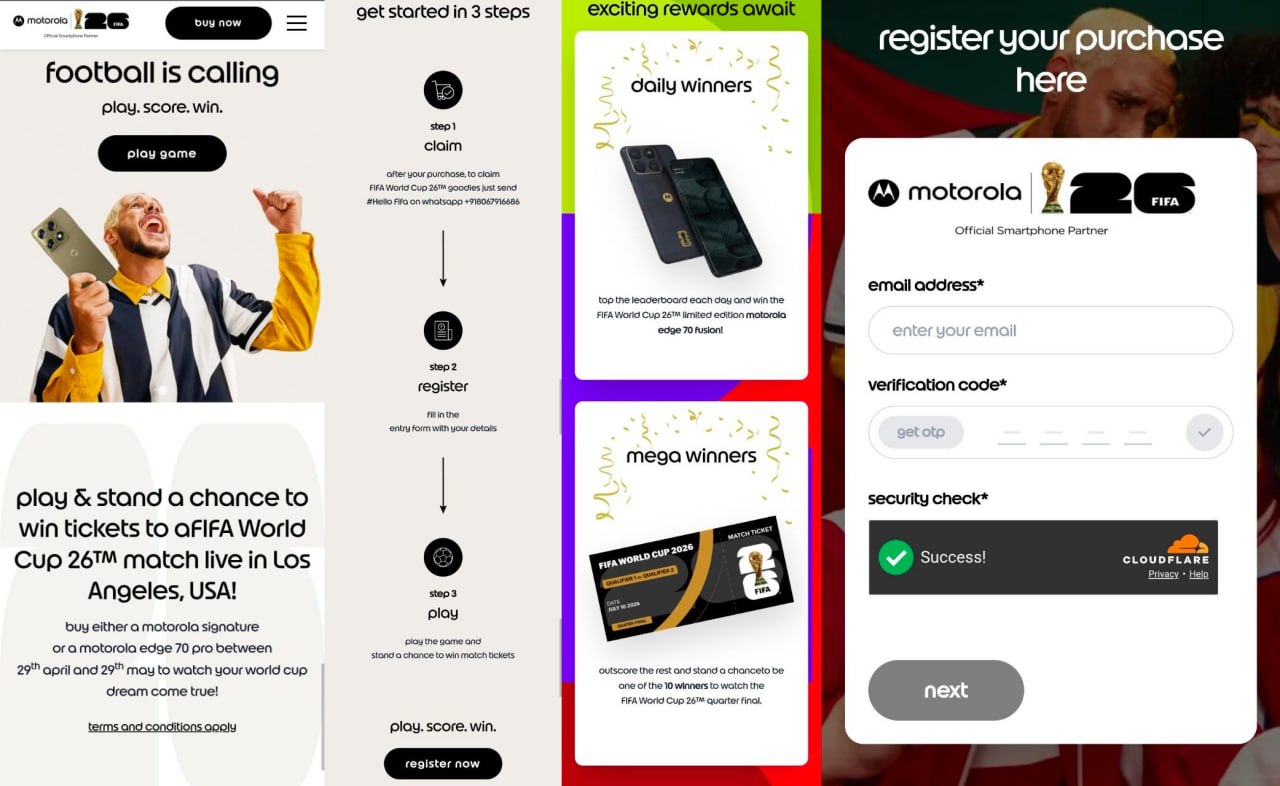 Motorola Football is Calling Contest 2026