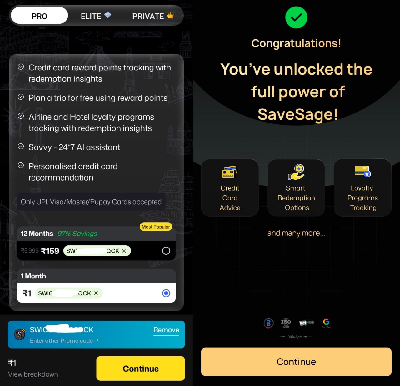 Exclusive Swiggy SaveSage Pro ₹1 Offer - Unlock Premium Membership via Swiggy One
