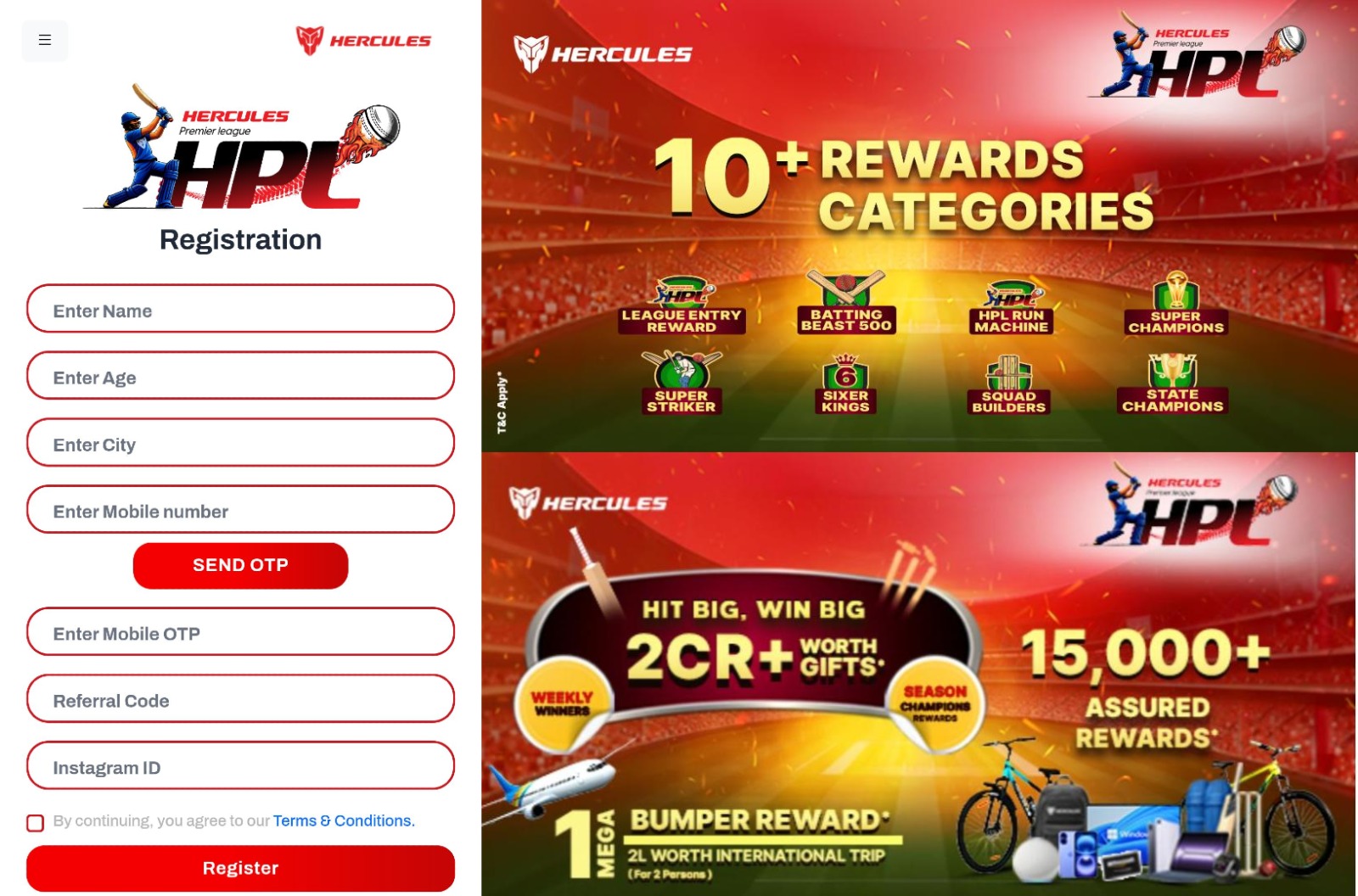 Hercules Premier League HPL Contest 2026