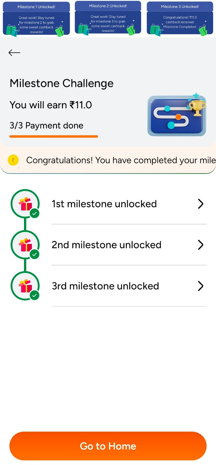 BHIM ₹11 Cashback Offer