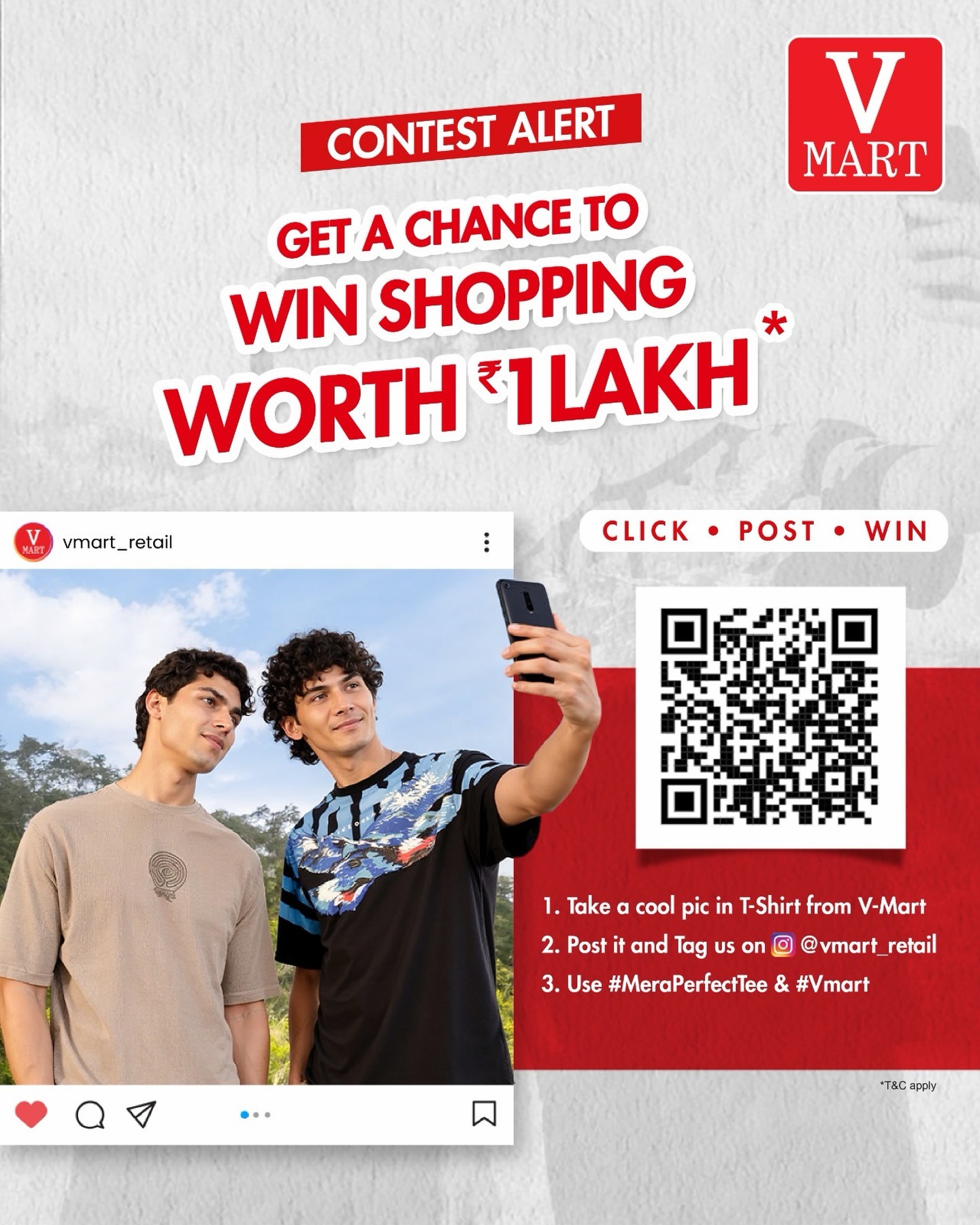 V-Mart Contest ₹1 Lakh Shopping Offer 2026