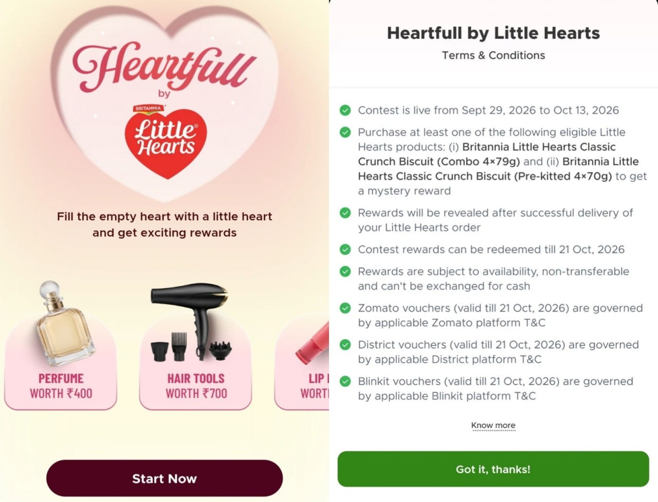 Blinkit Little Hearts Contest