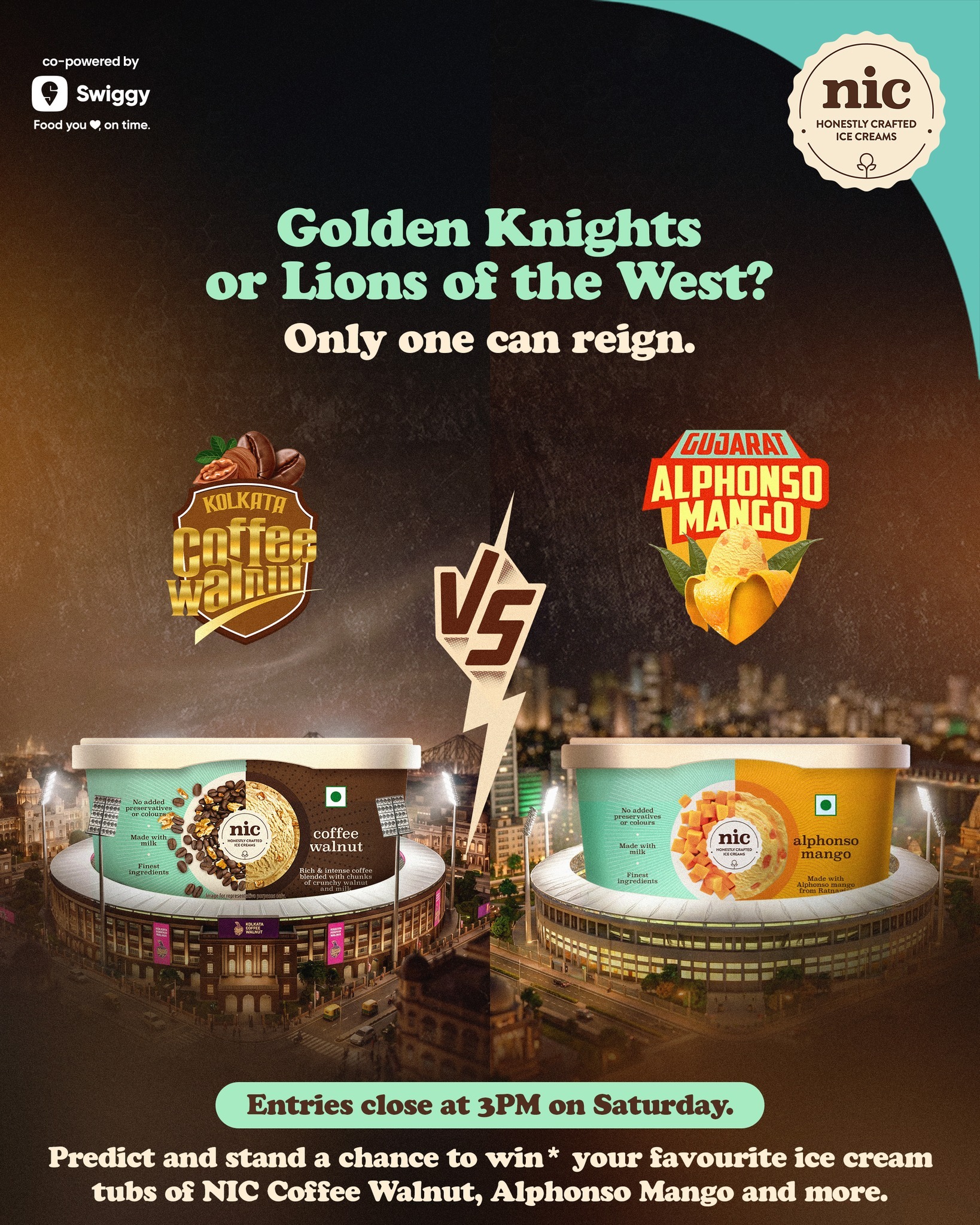 NIC Ice Creams X Swiggy Contest 2026