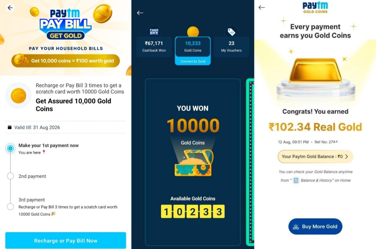 Paytm Pay Bill Offer October 2026