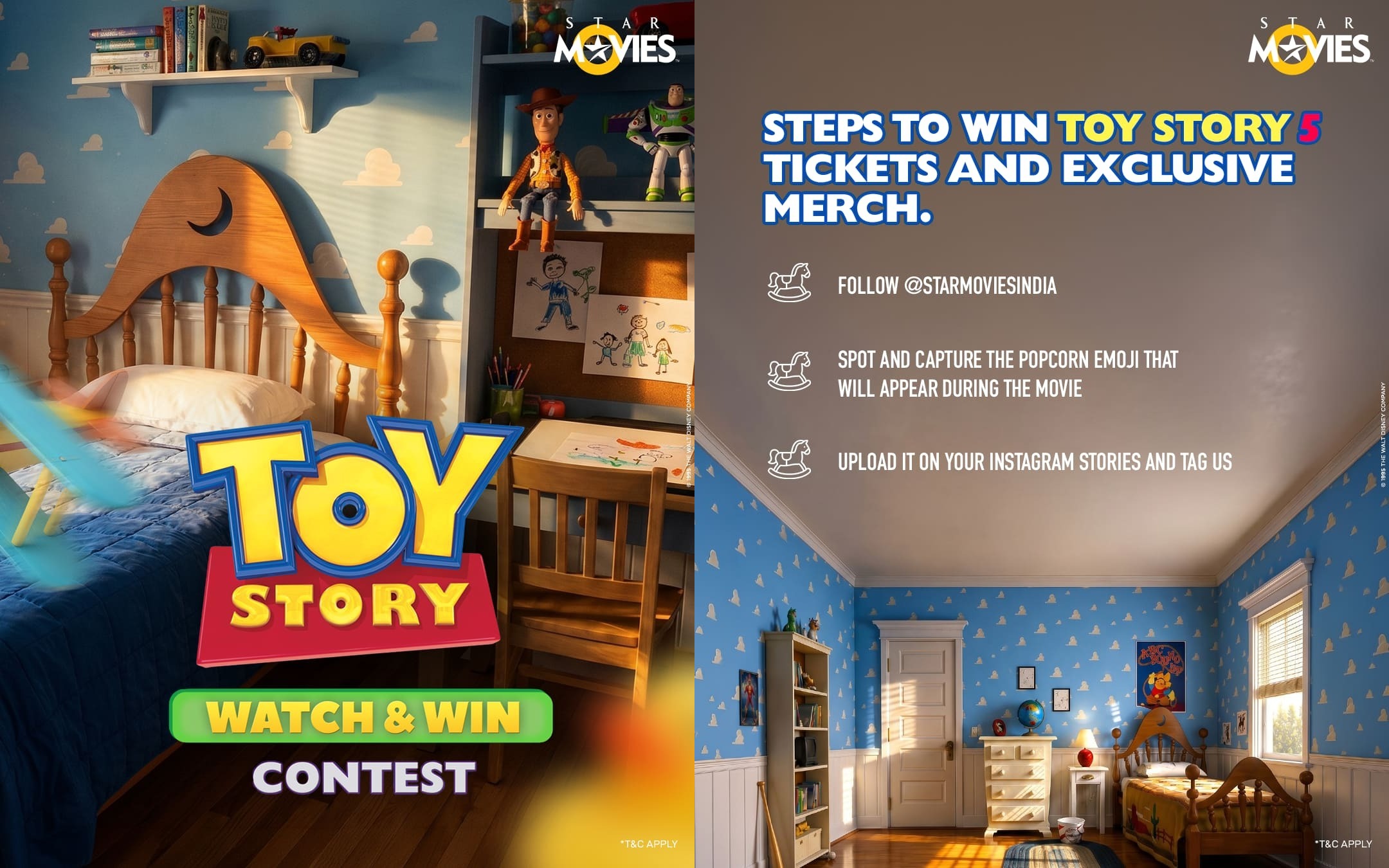 Star Movies Toy Story 5 Contest Watch and Win Giveaway